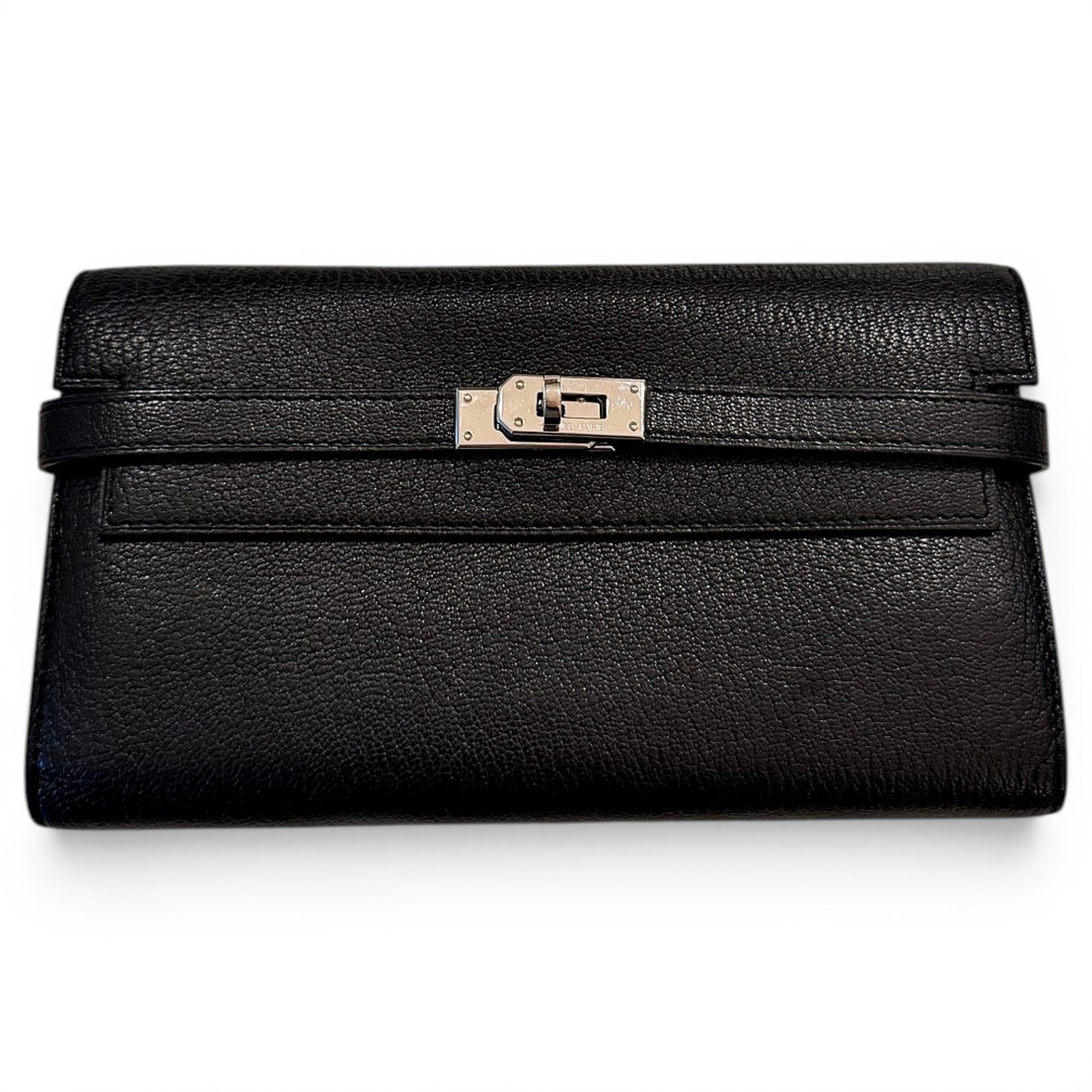 Kelly to go leather clutch bag
