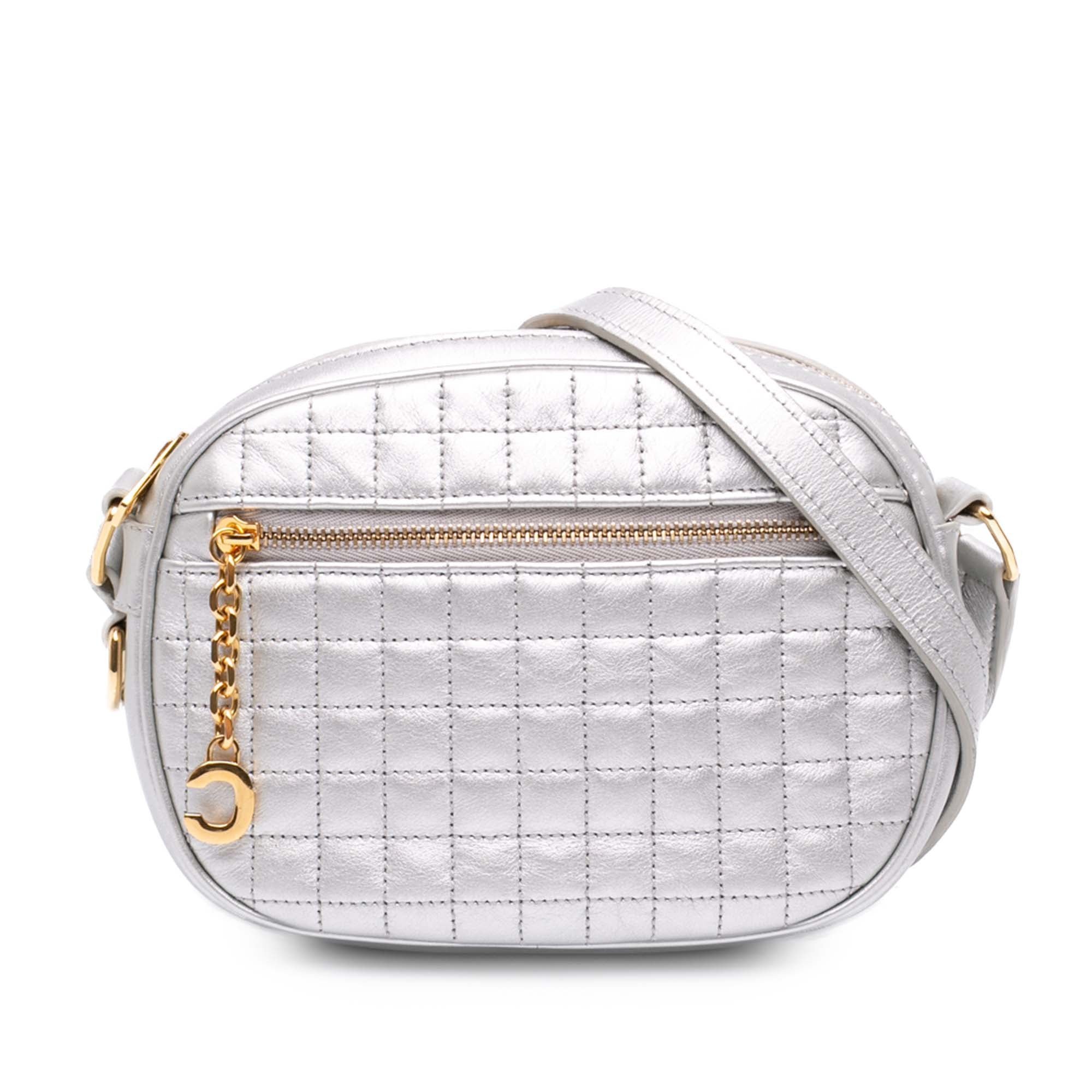 Charm pony-style calfskin handbag