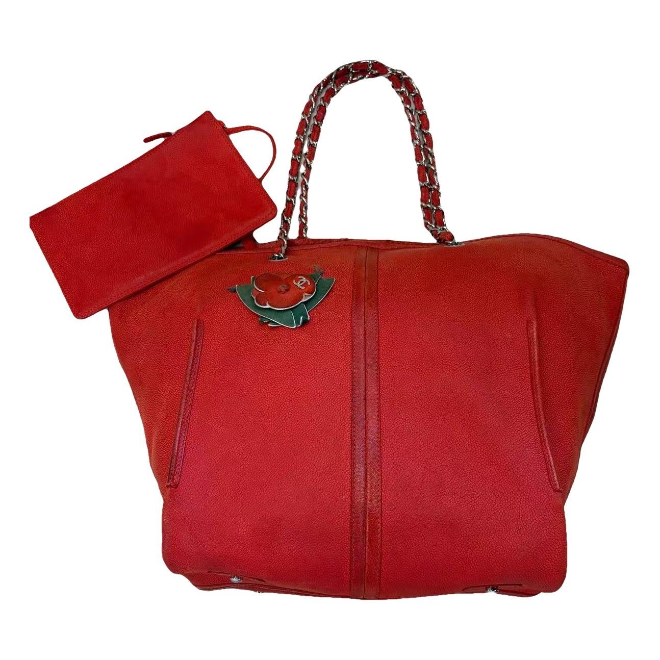 Leather handbag