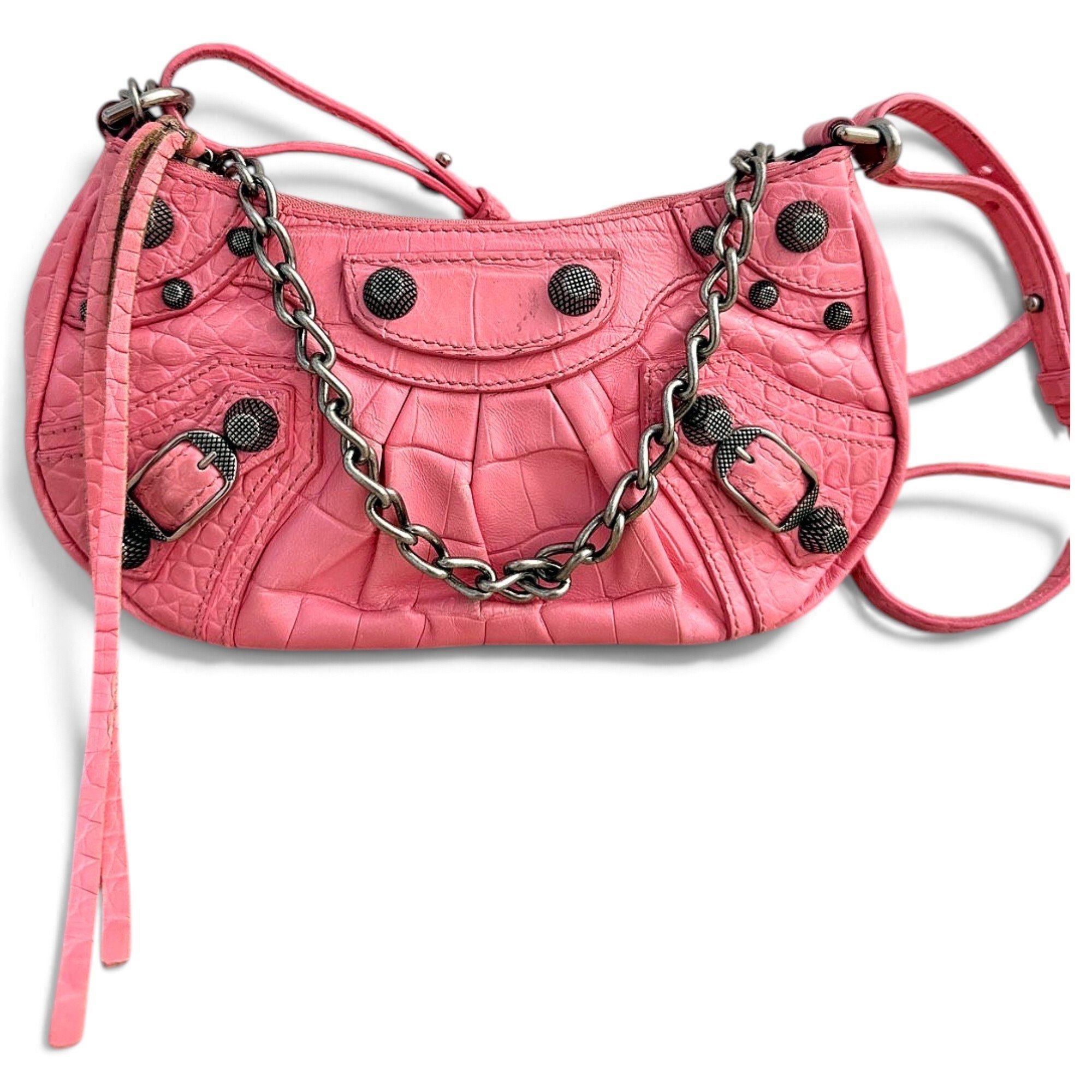 Le Cagole leather handbag