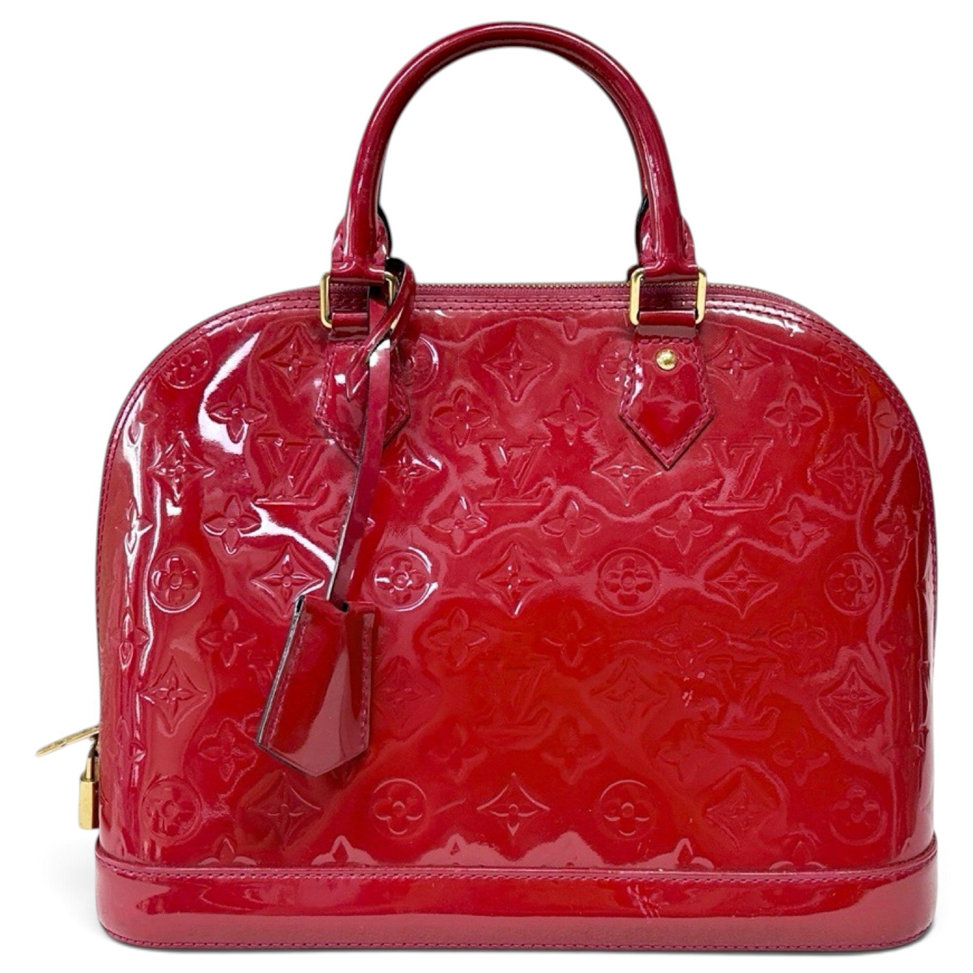 Alma patent leather handbag