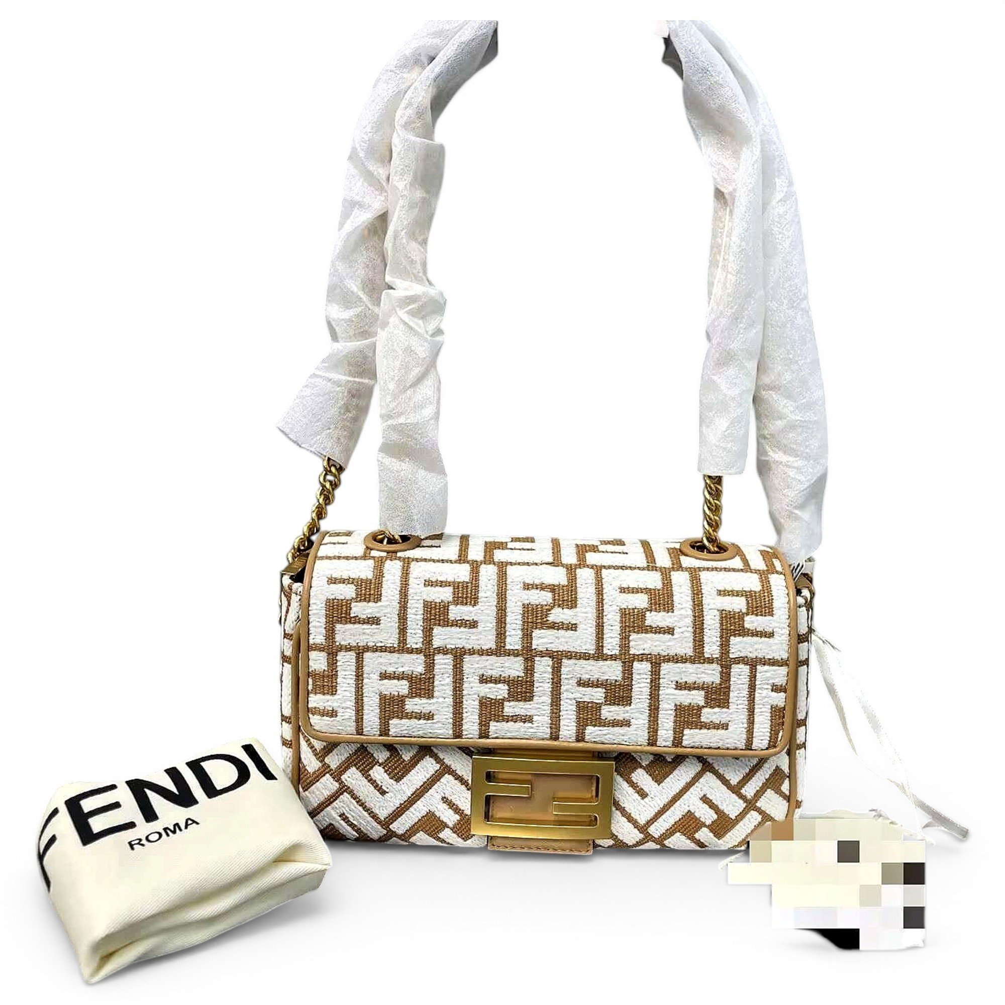 Baguette cloth handbag