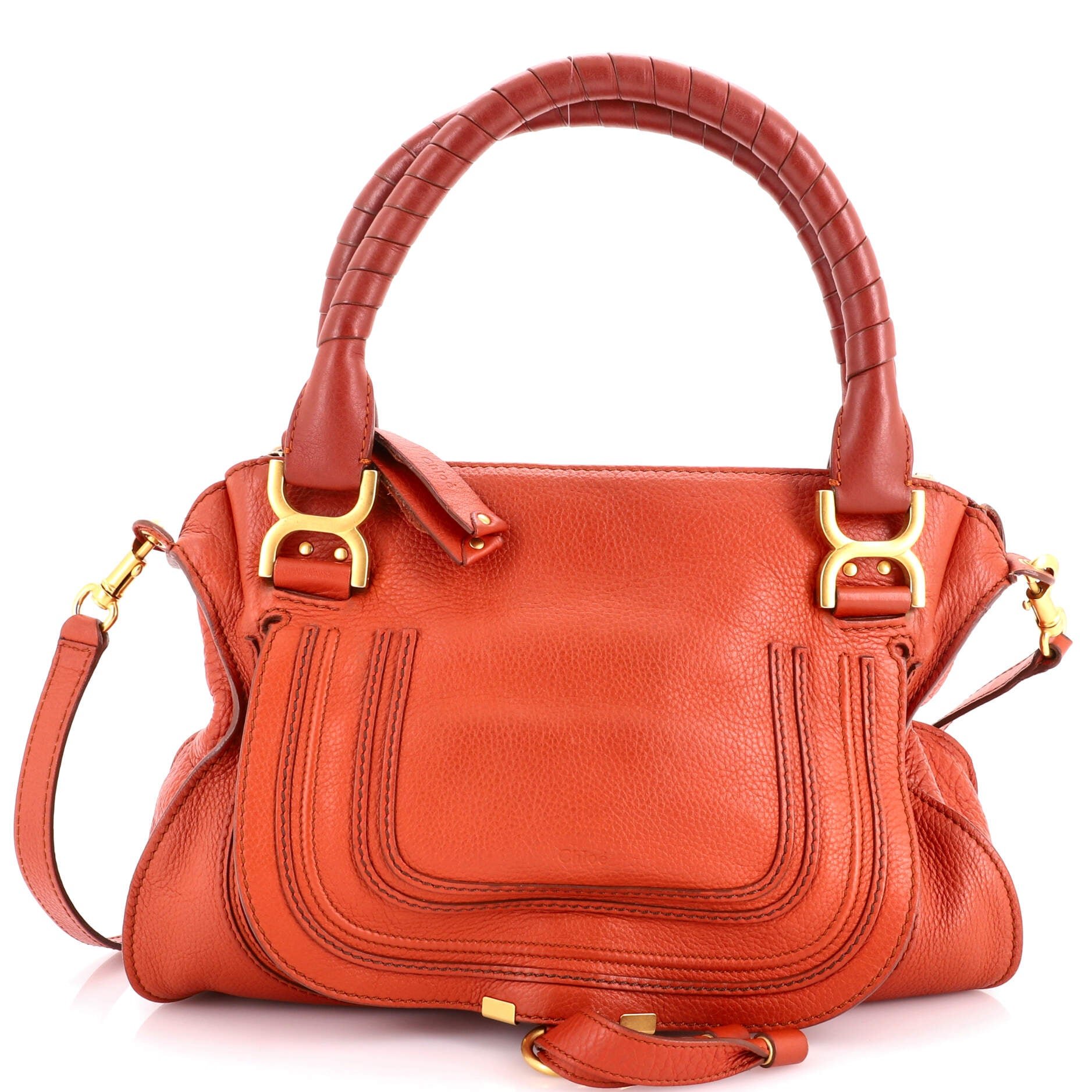 Marcie Satchel Leather Medium