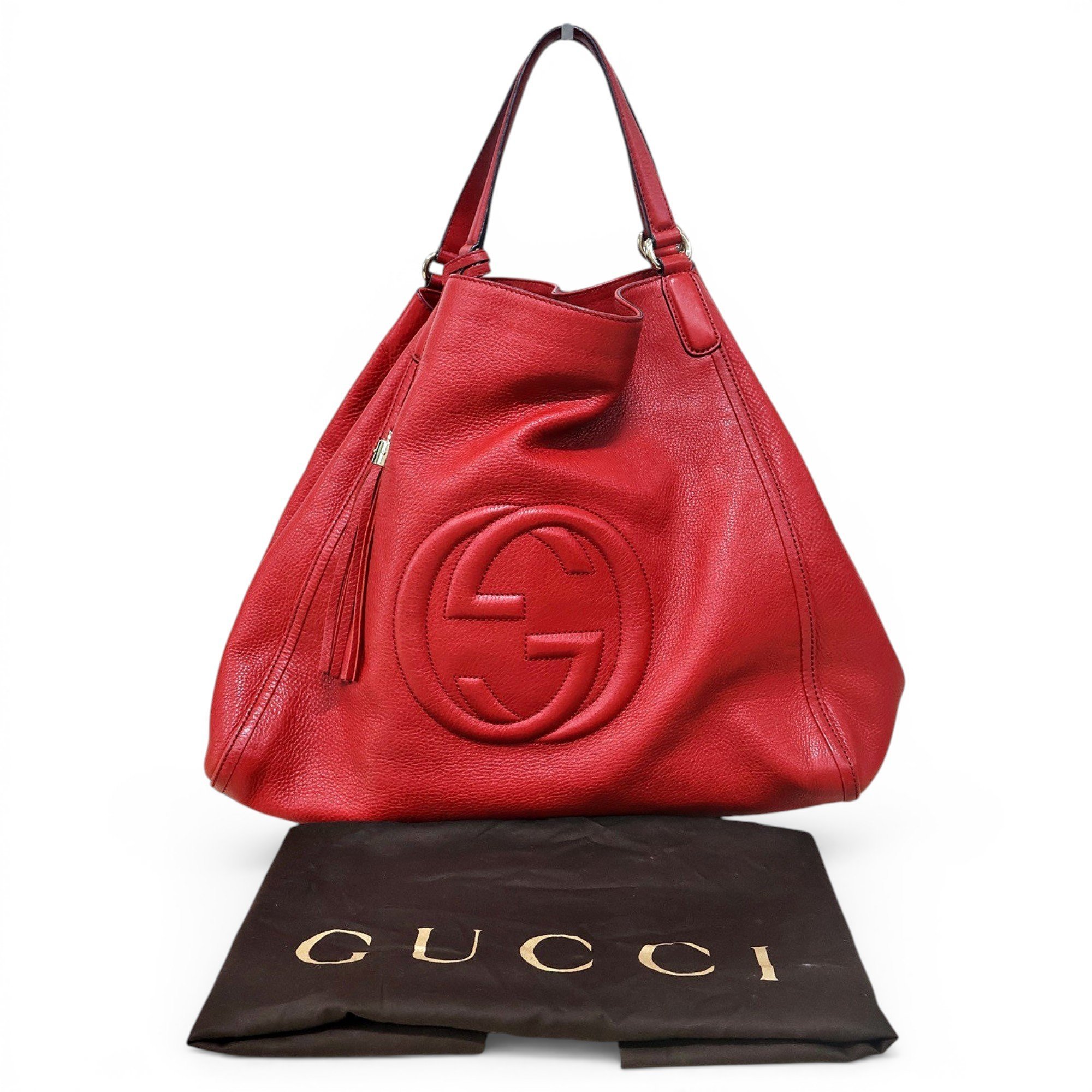 Soho leather tote