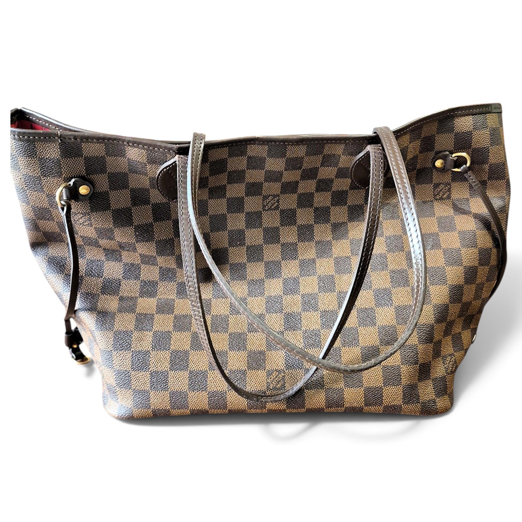 Neverfull leather tote