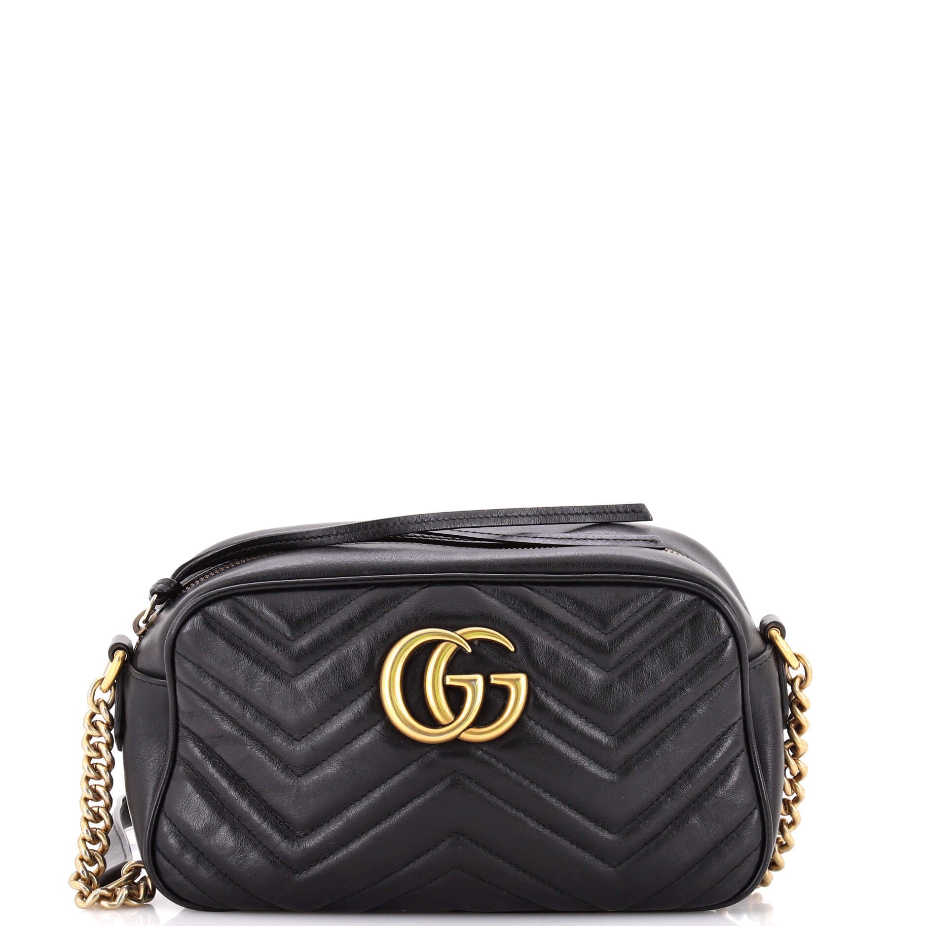 GG Marmont Shoulder Bag Matelasse Leather Small