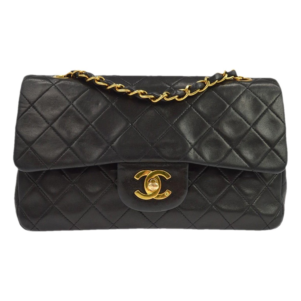 Trendy CC Flap leather handbag