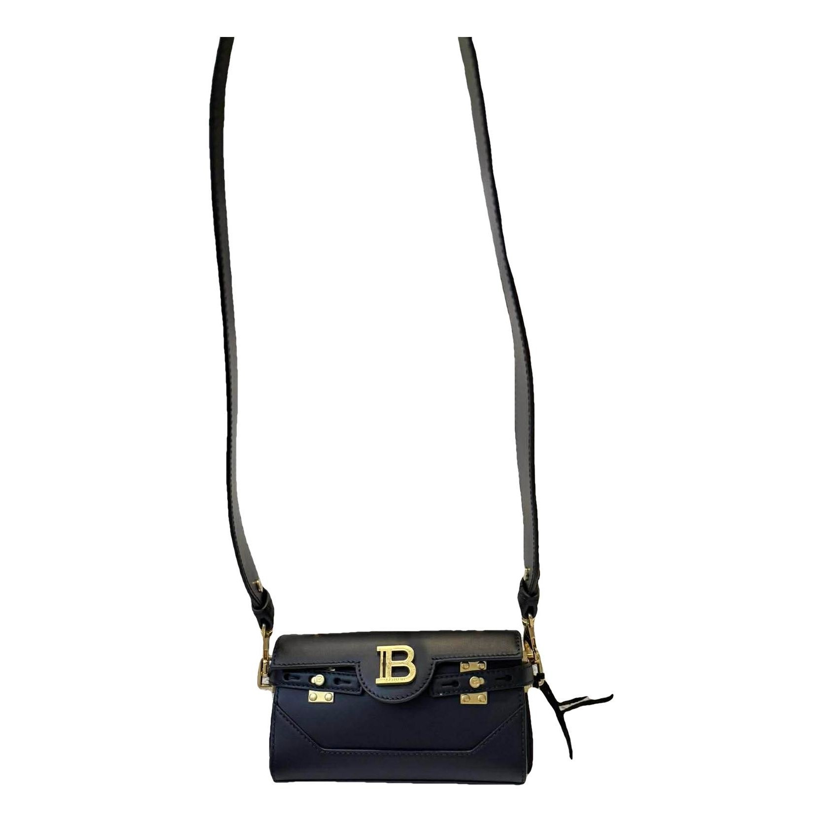 Balmain BBuzz leather crossbody bag