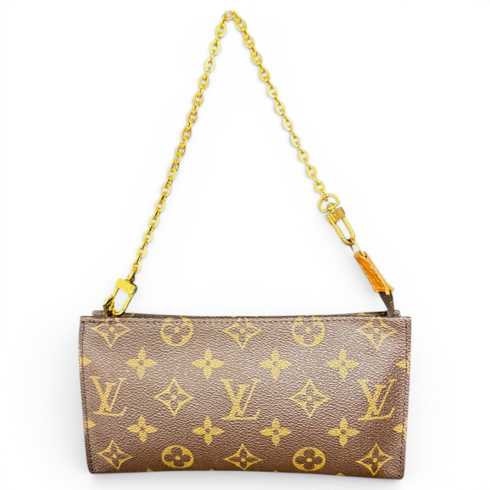 Pochette Accessoire leather handbag