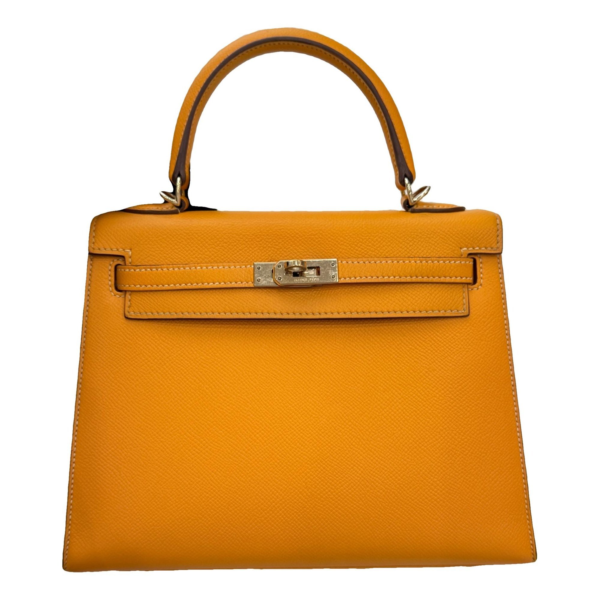 Kelly 25 leather handbag