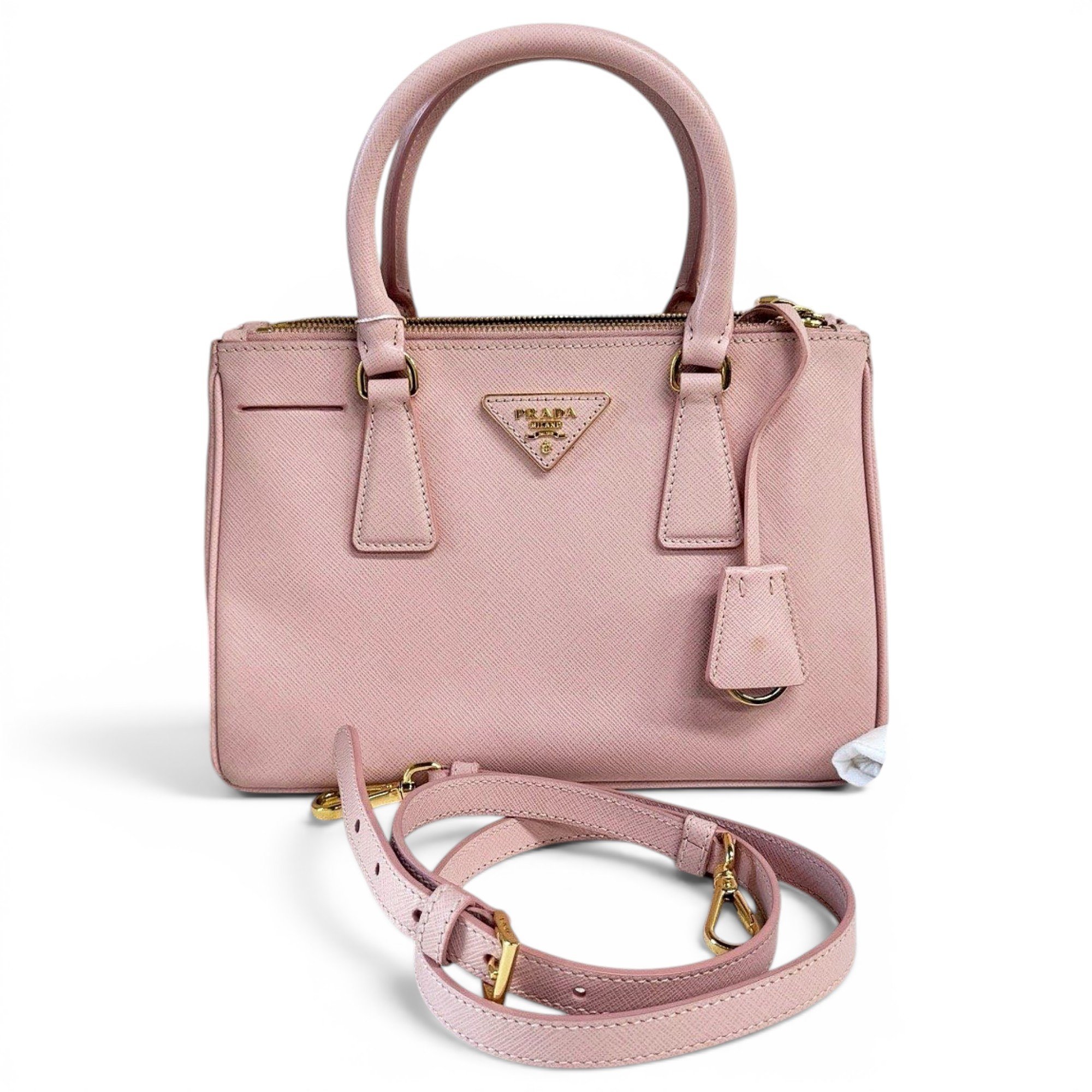 Galleria leather handbag