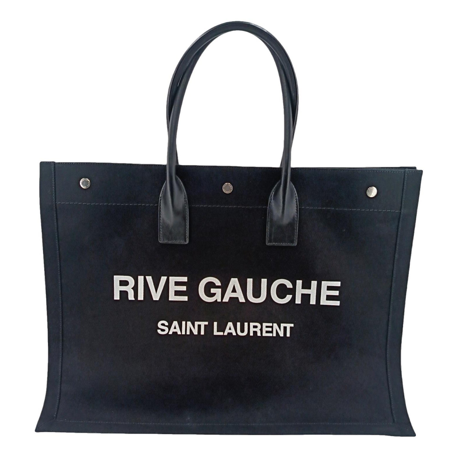 Rive Gauche cloth handbag