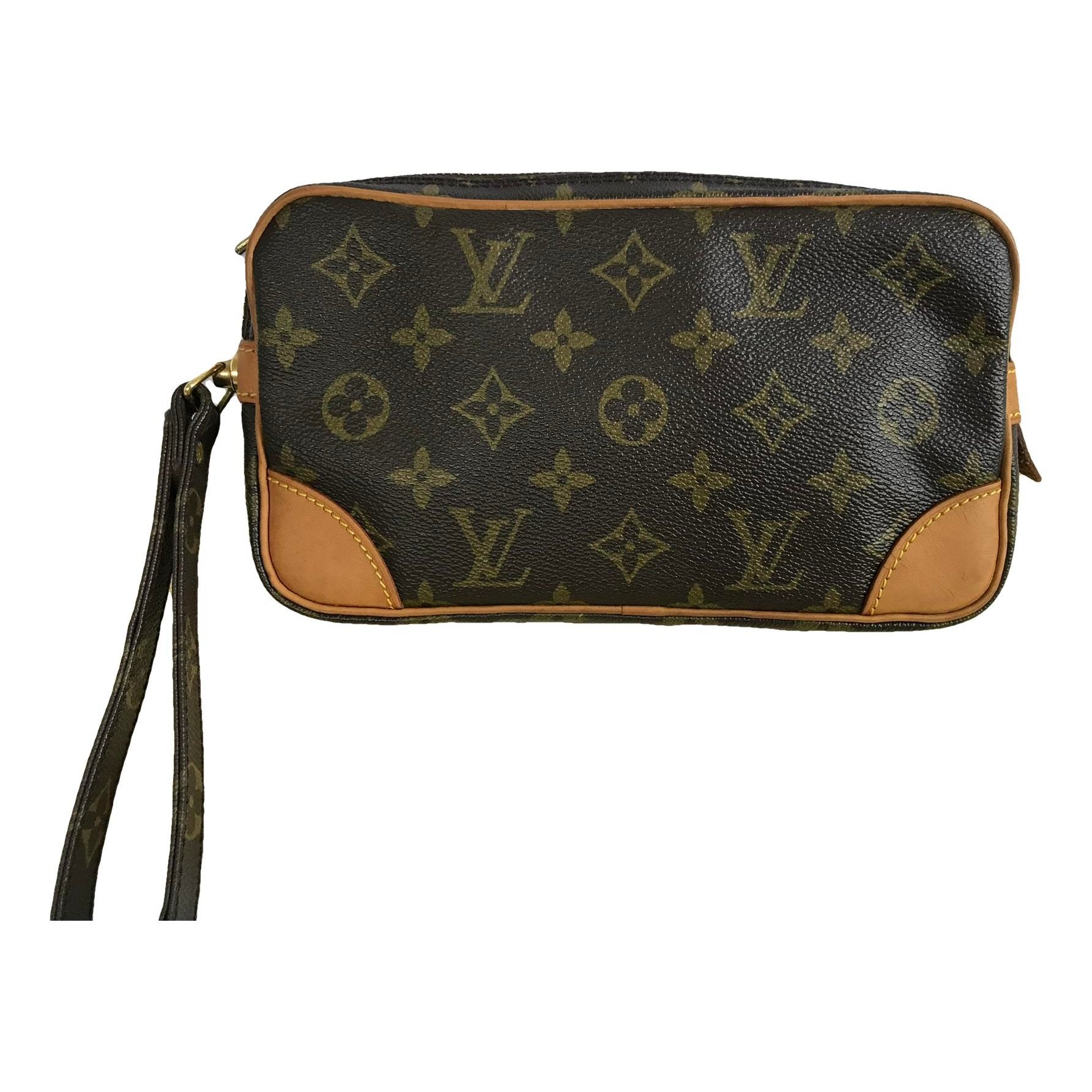 Marly Dragonne leather clutch bag