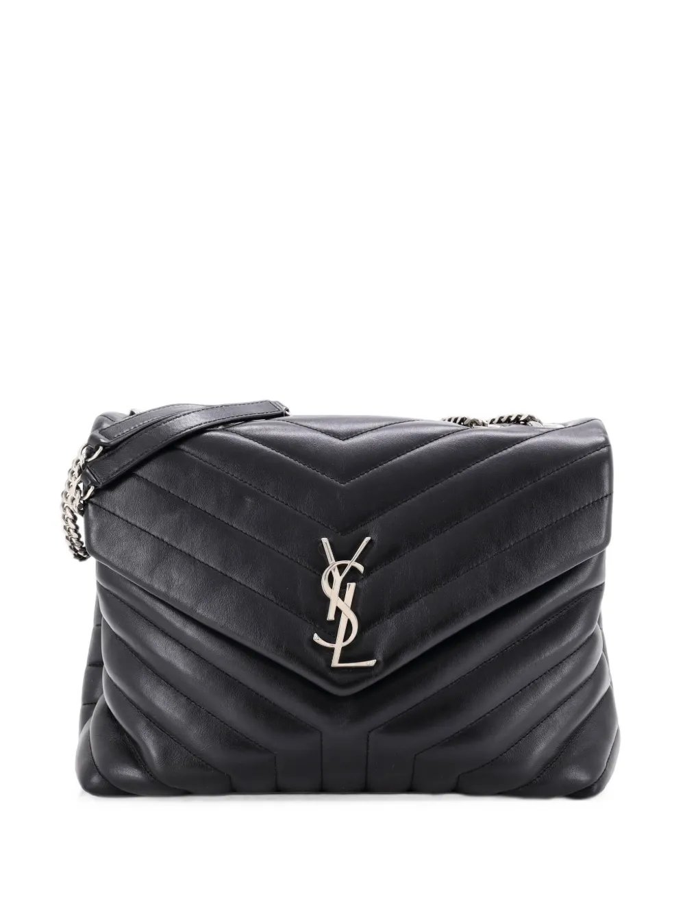 Loulou Matelasse Chevron Leather Medium shoulder bag