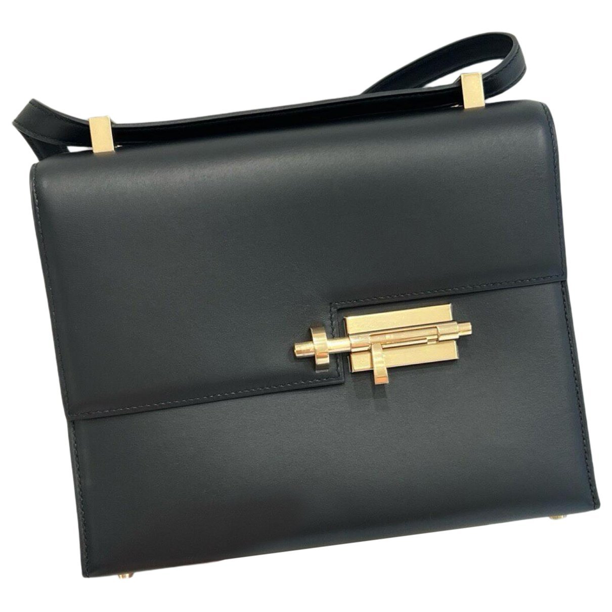 Verrou leather handbag