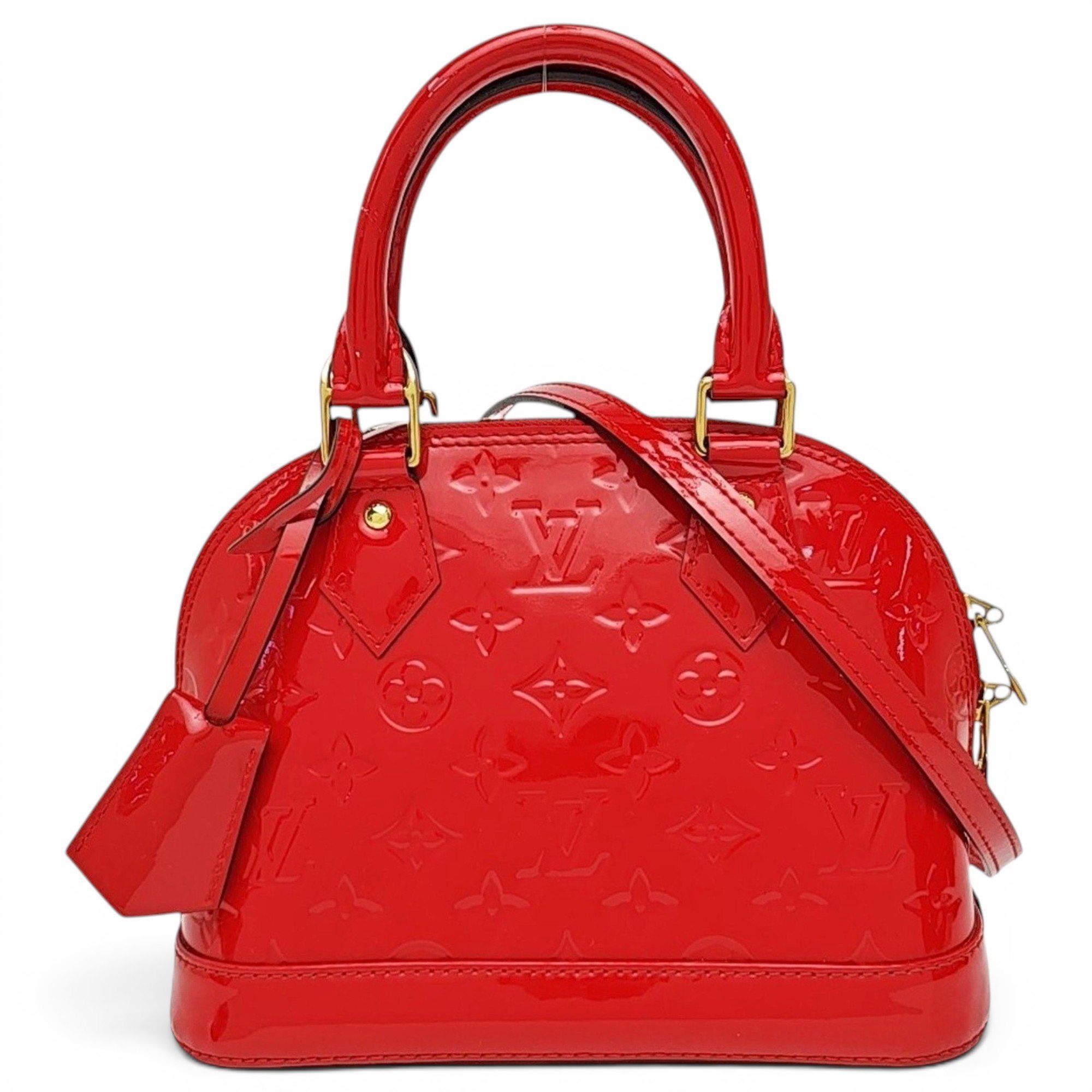 Alma patent leather handbag
