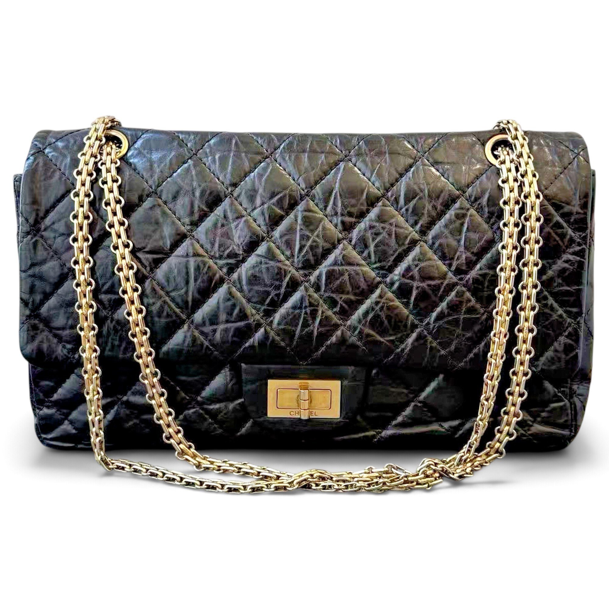 2.55 leather handbag