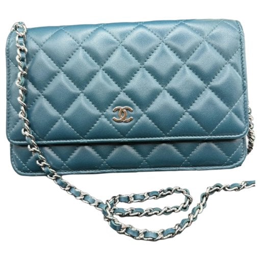 Wallet On Chain Timeless/Classique leather crossbody bag