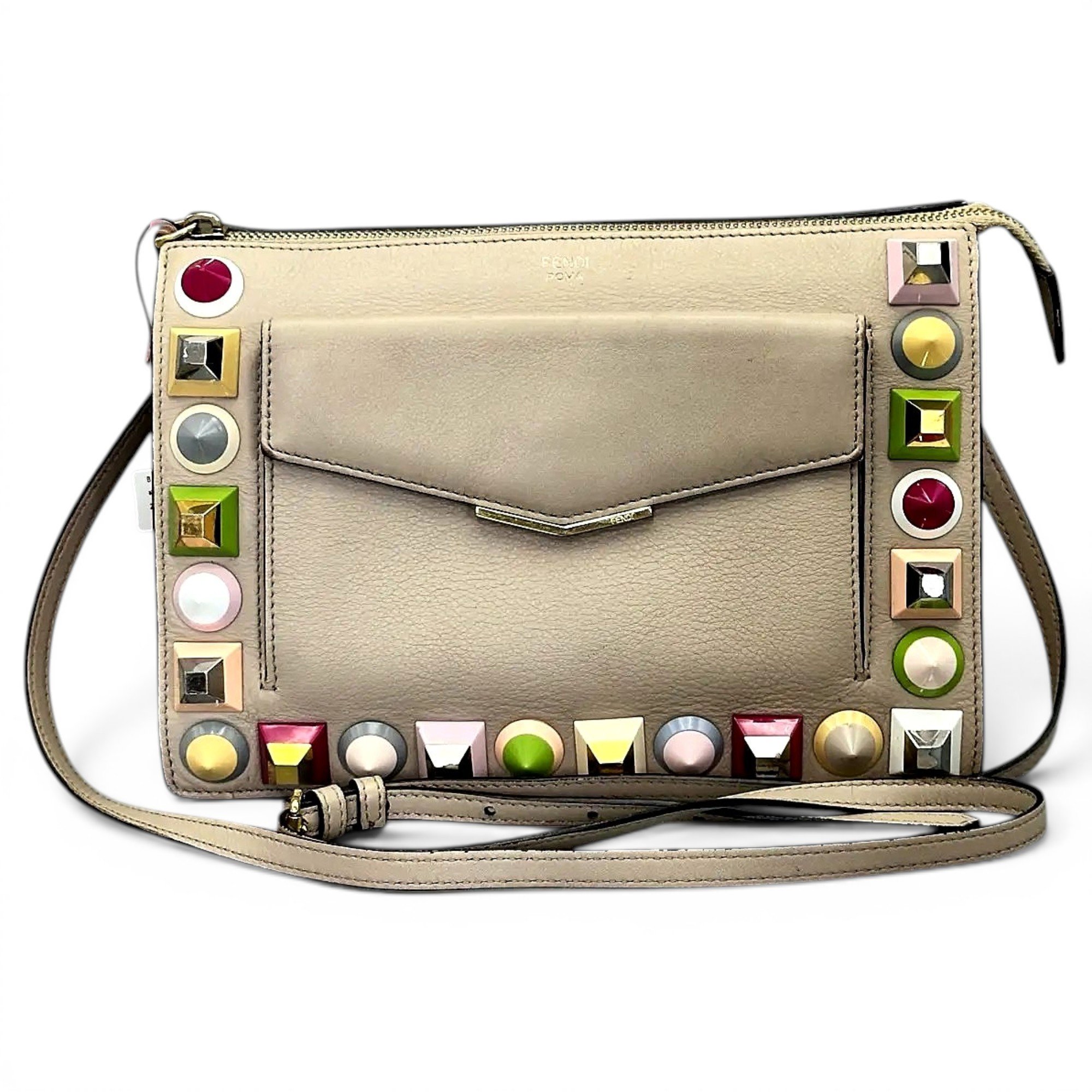 Leather crossbody bag