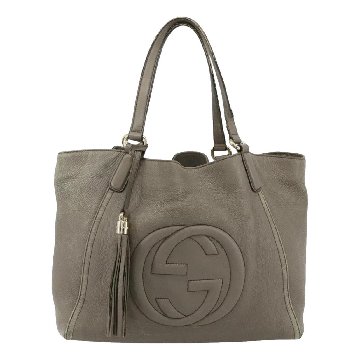 Leather handbag