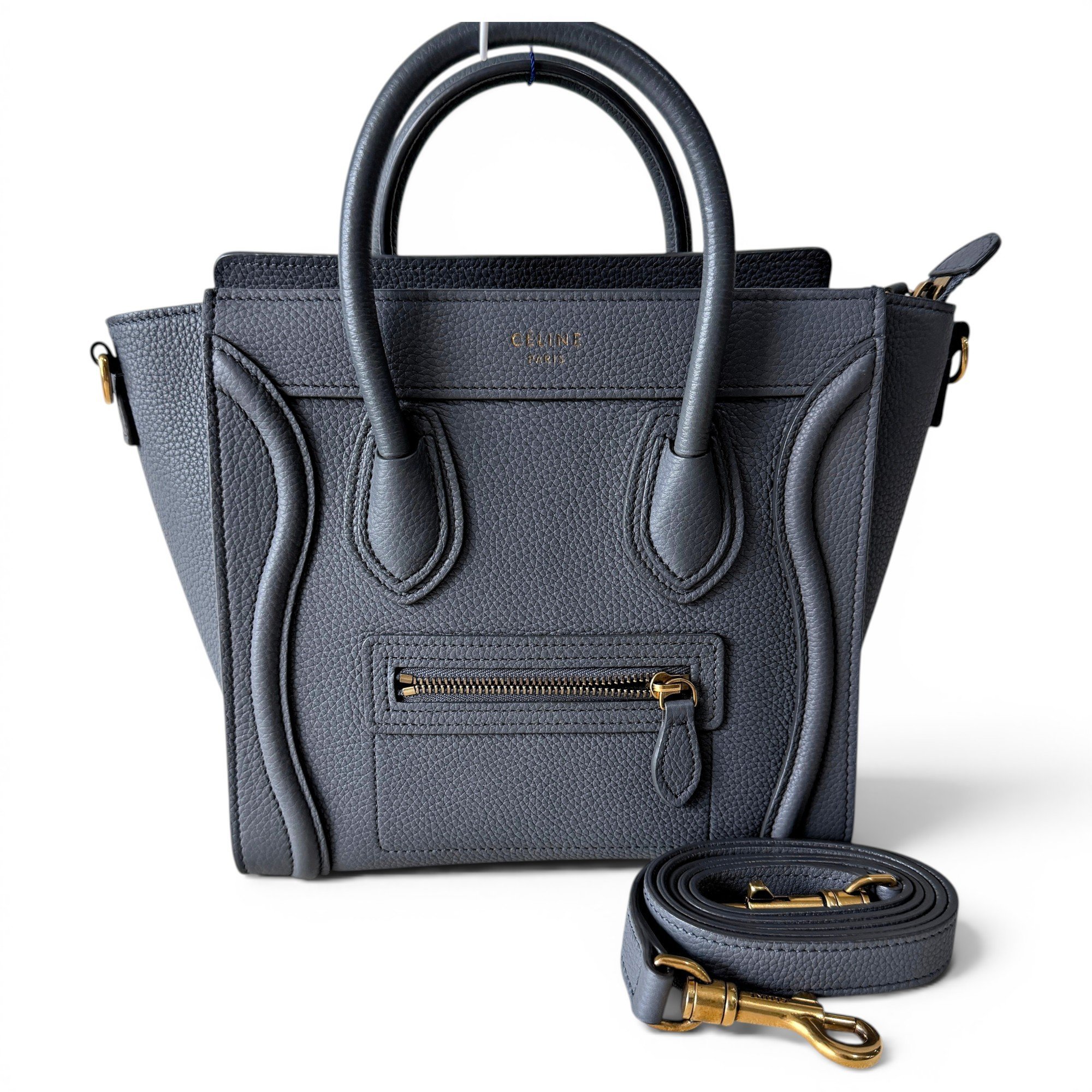 Nano Luggage leather handbag