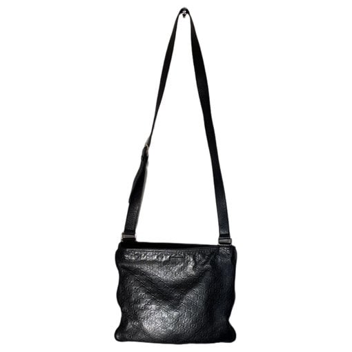 Leather backpack