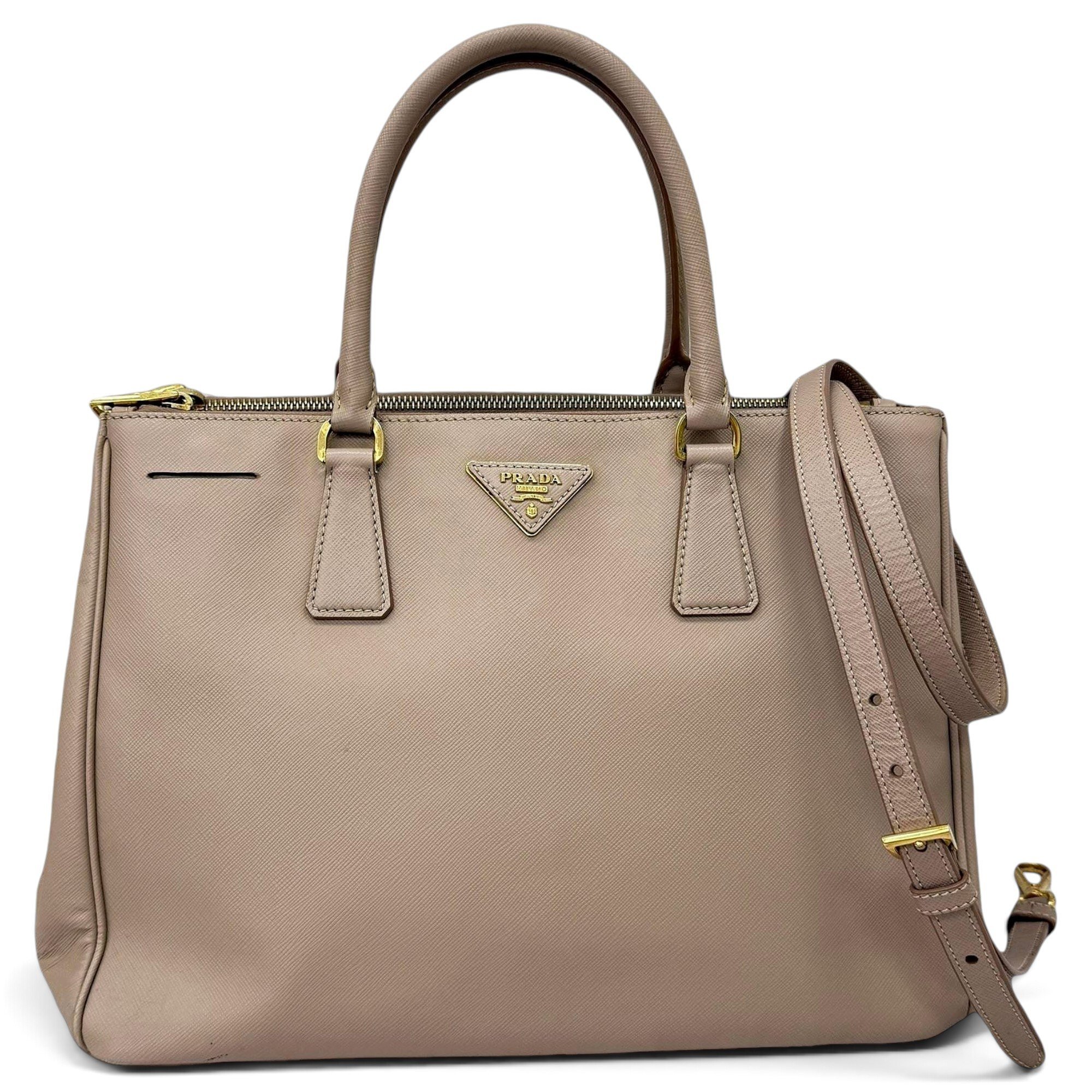 Galleria leather handbag