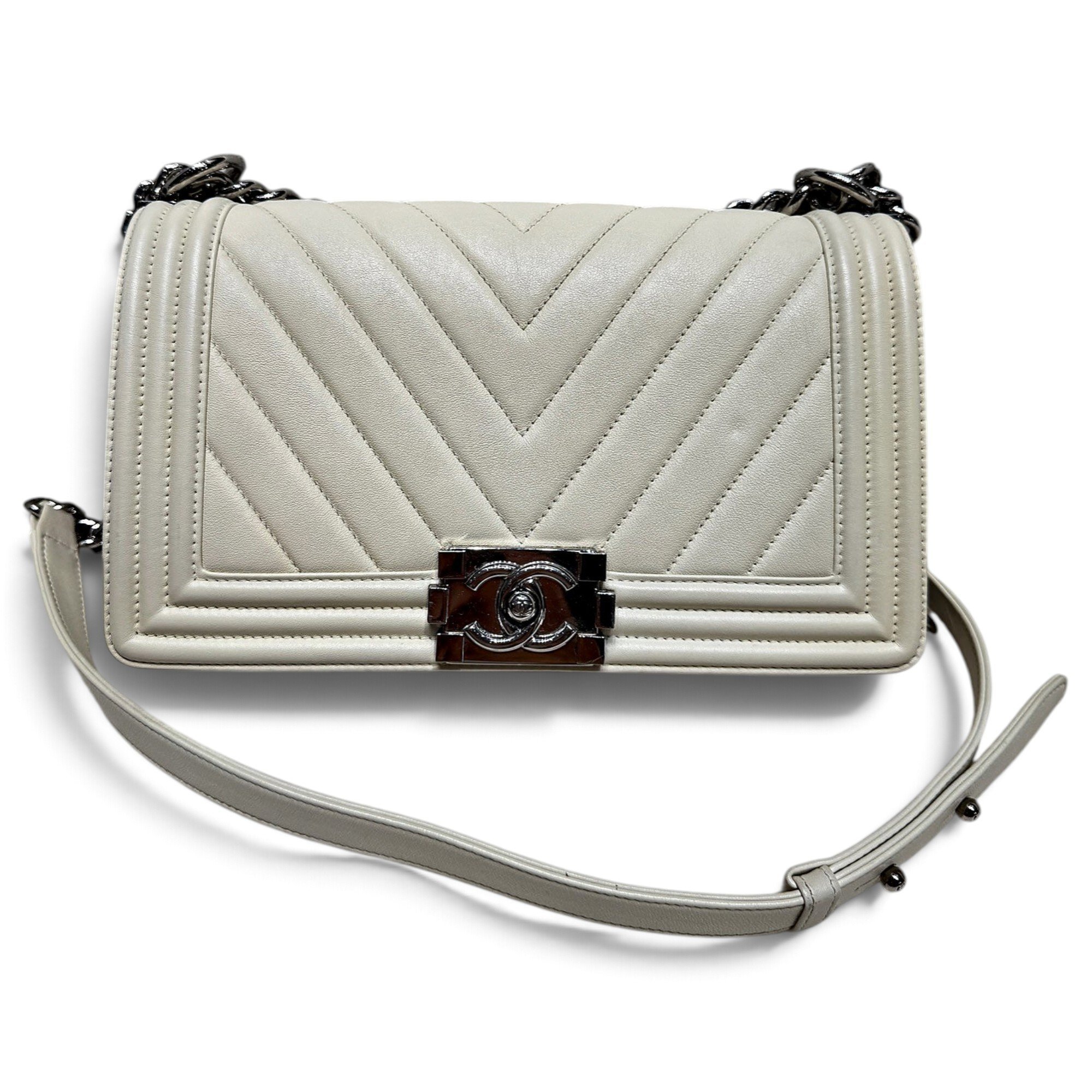 Boy pony-style calfskin handbag