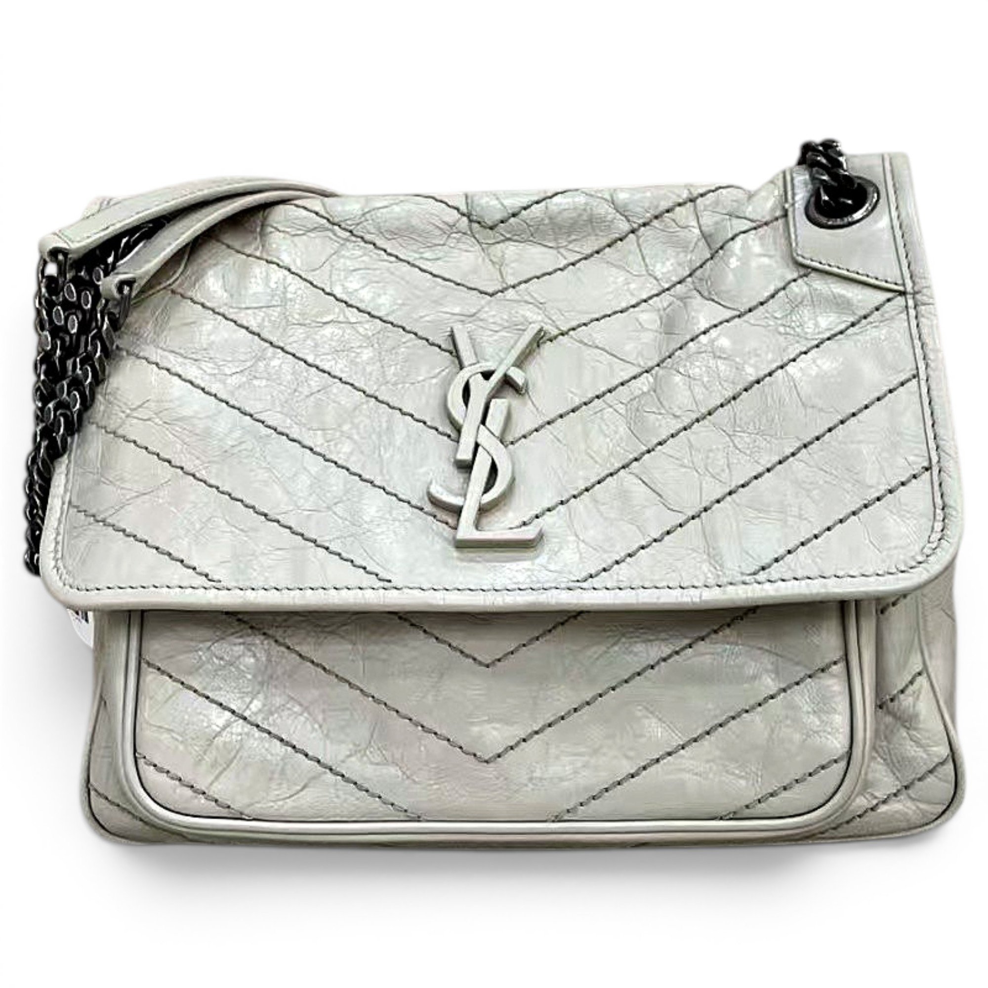 Niki leather crossbody bag