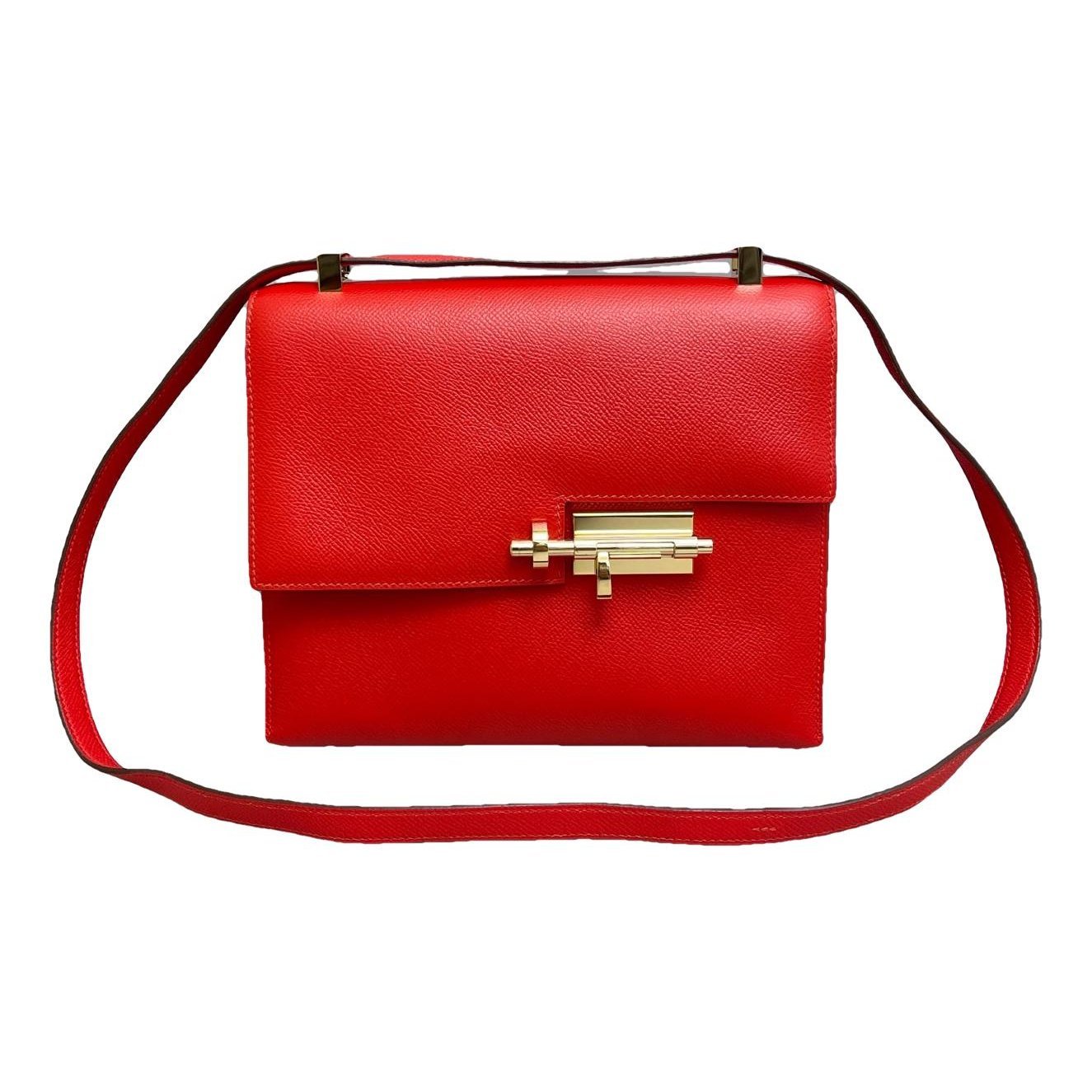 Hermes Verrou leather handbag