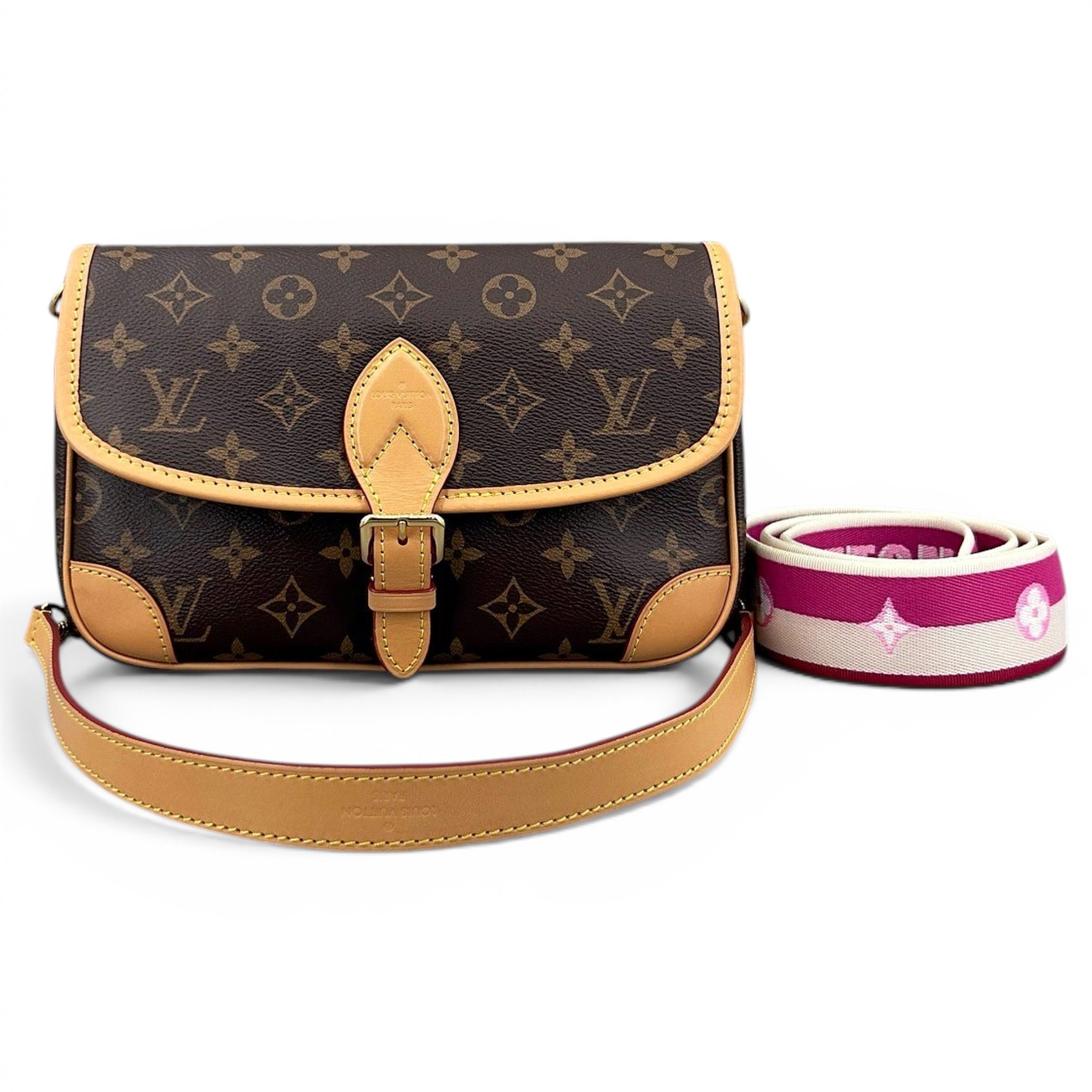 Diane leather crossbody bag