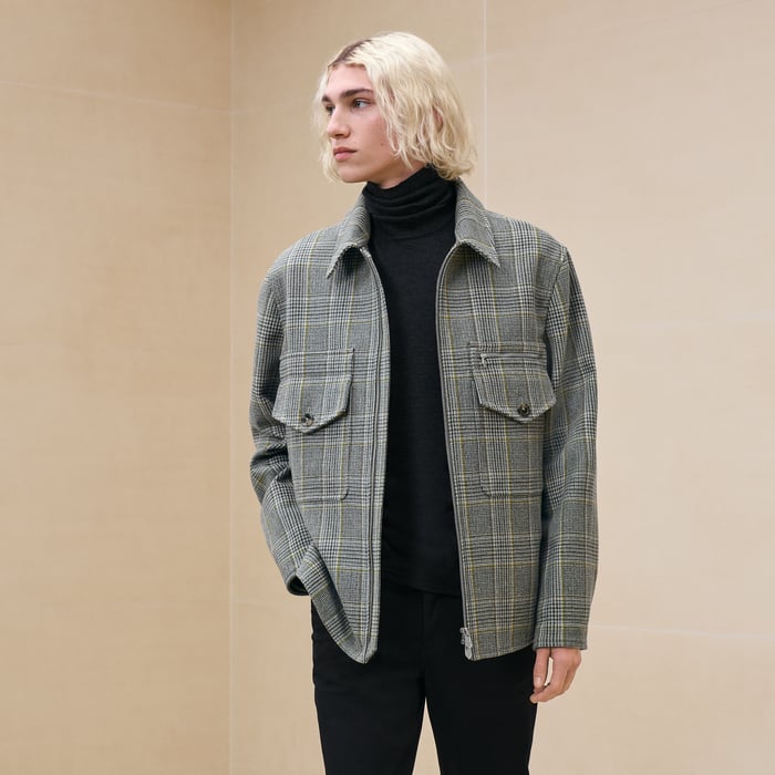Anis "Prince Of Wales Surligne" Overshirt