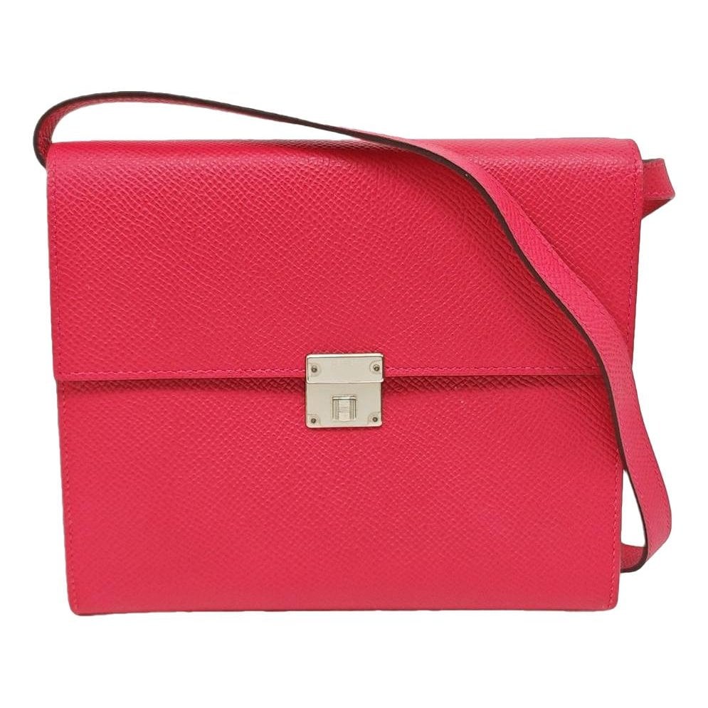 Clic 16 leather crossbody bag
