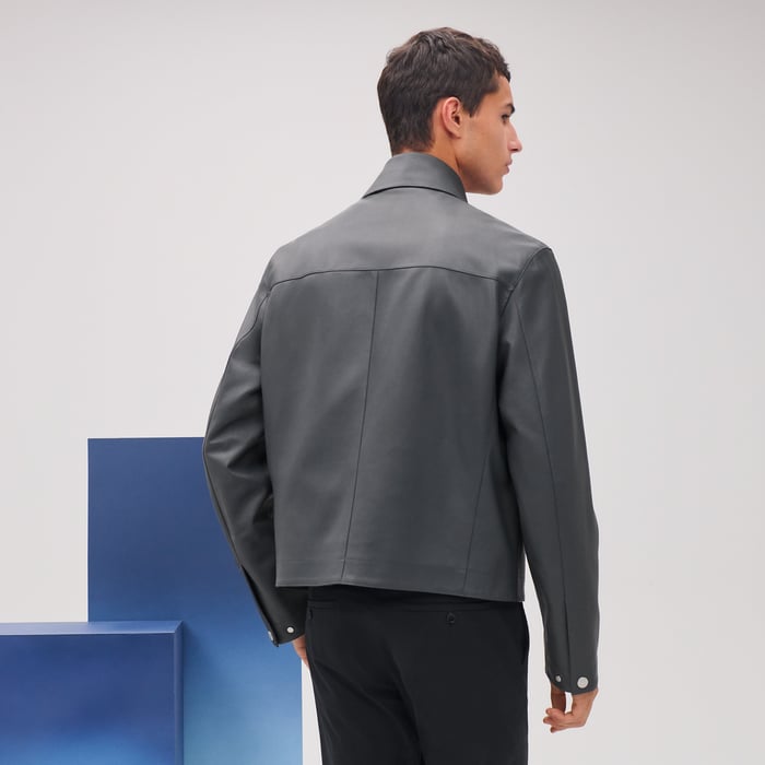 Orage Zipped Straight Cut Jacket With Flap Collar