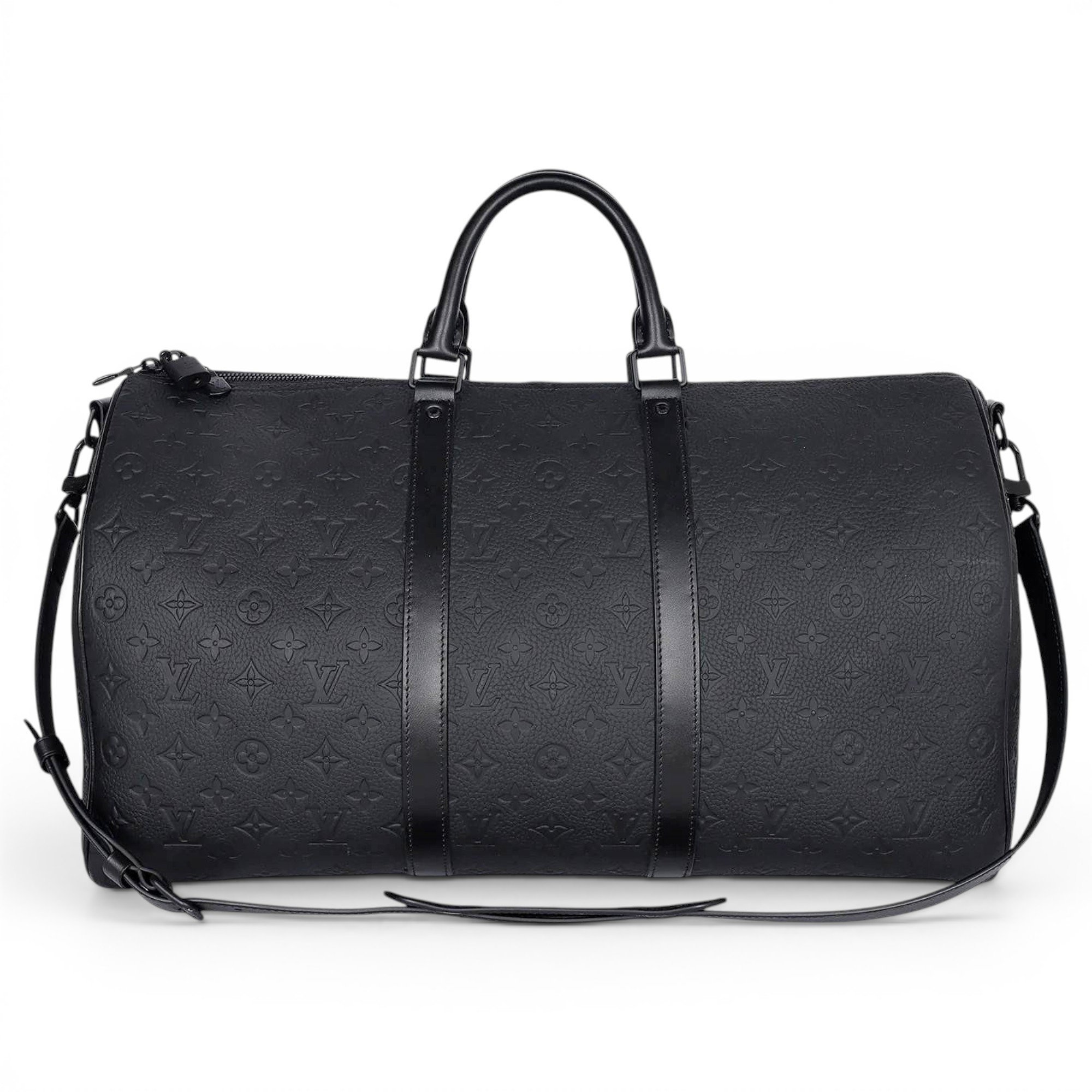 Keepall leather 48h bag