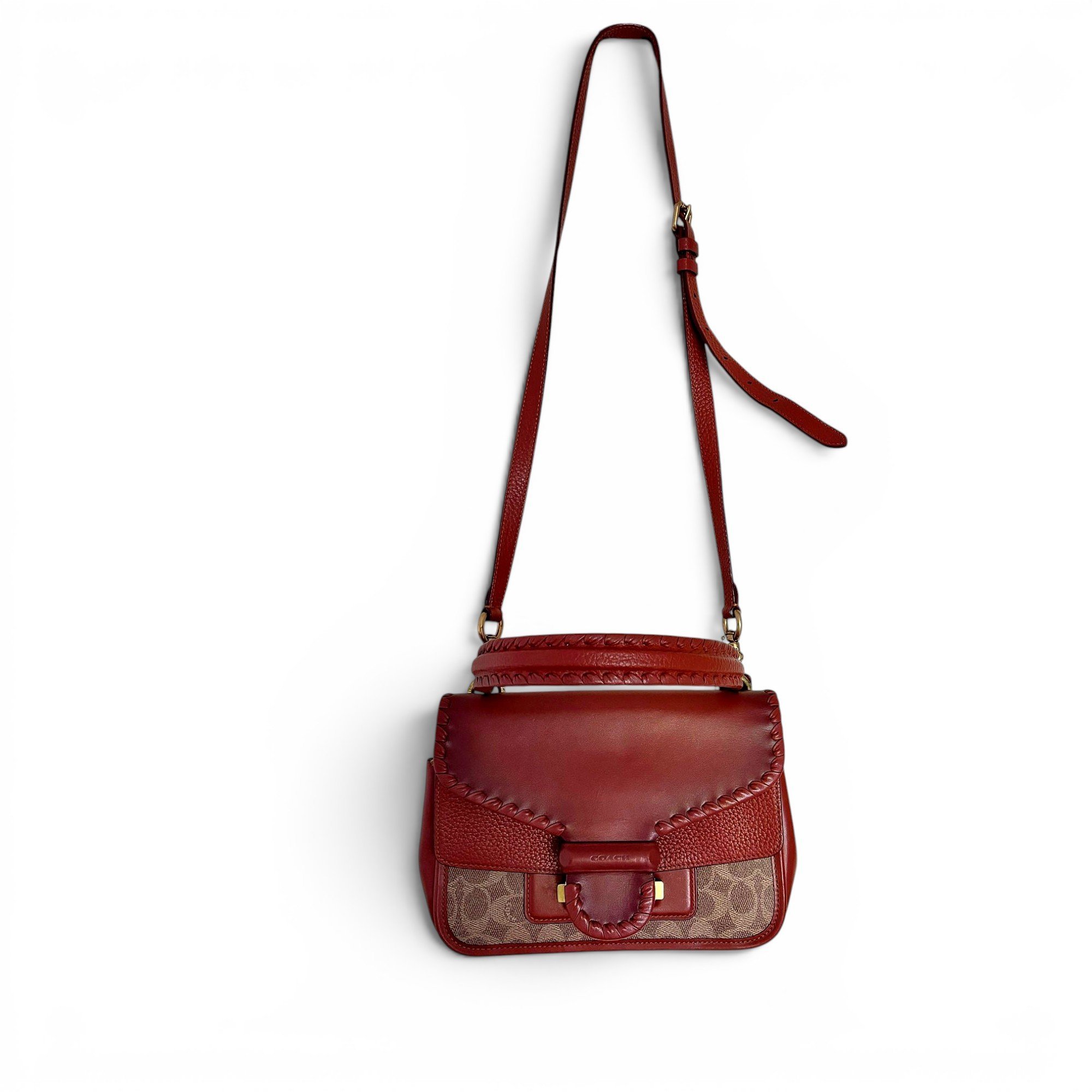 Leather satchel