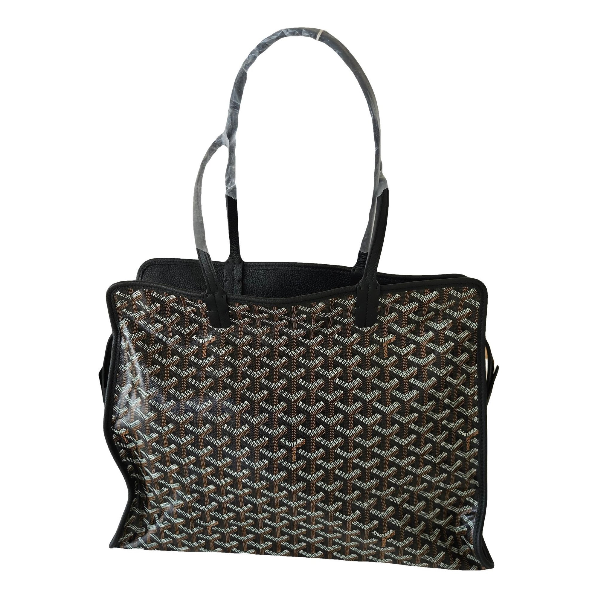 Goyard Hardy leather tote