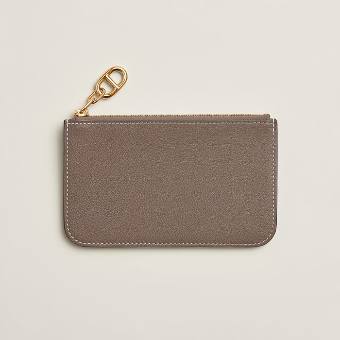 Étoupe Zipengo Chaine d'Ancre Card Holder