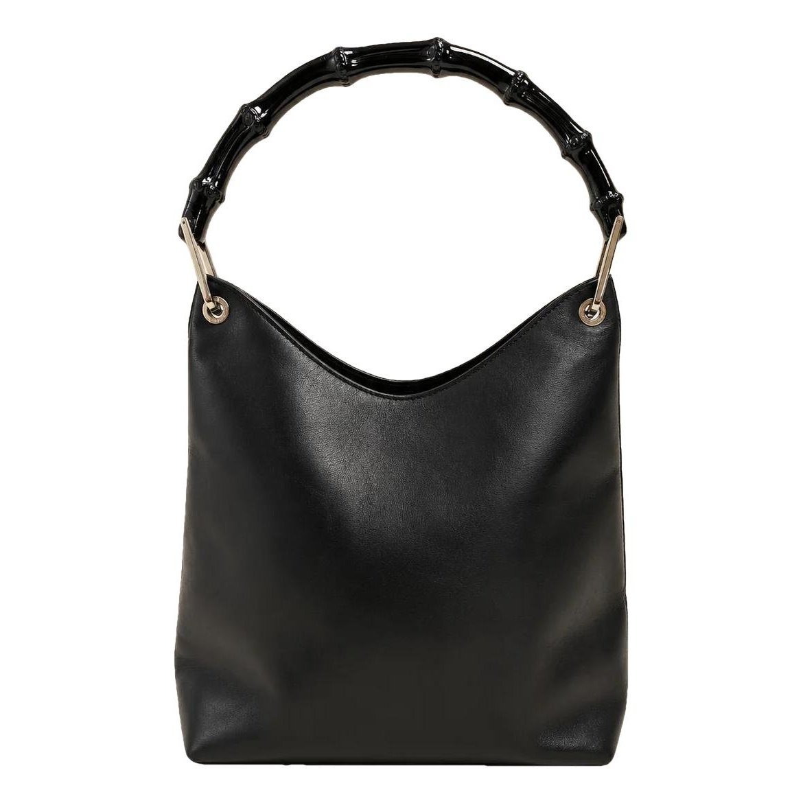 Bamboo leather handbag