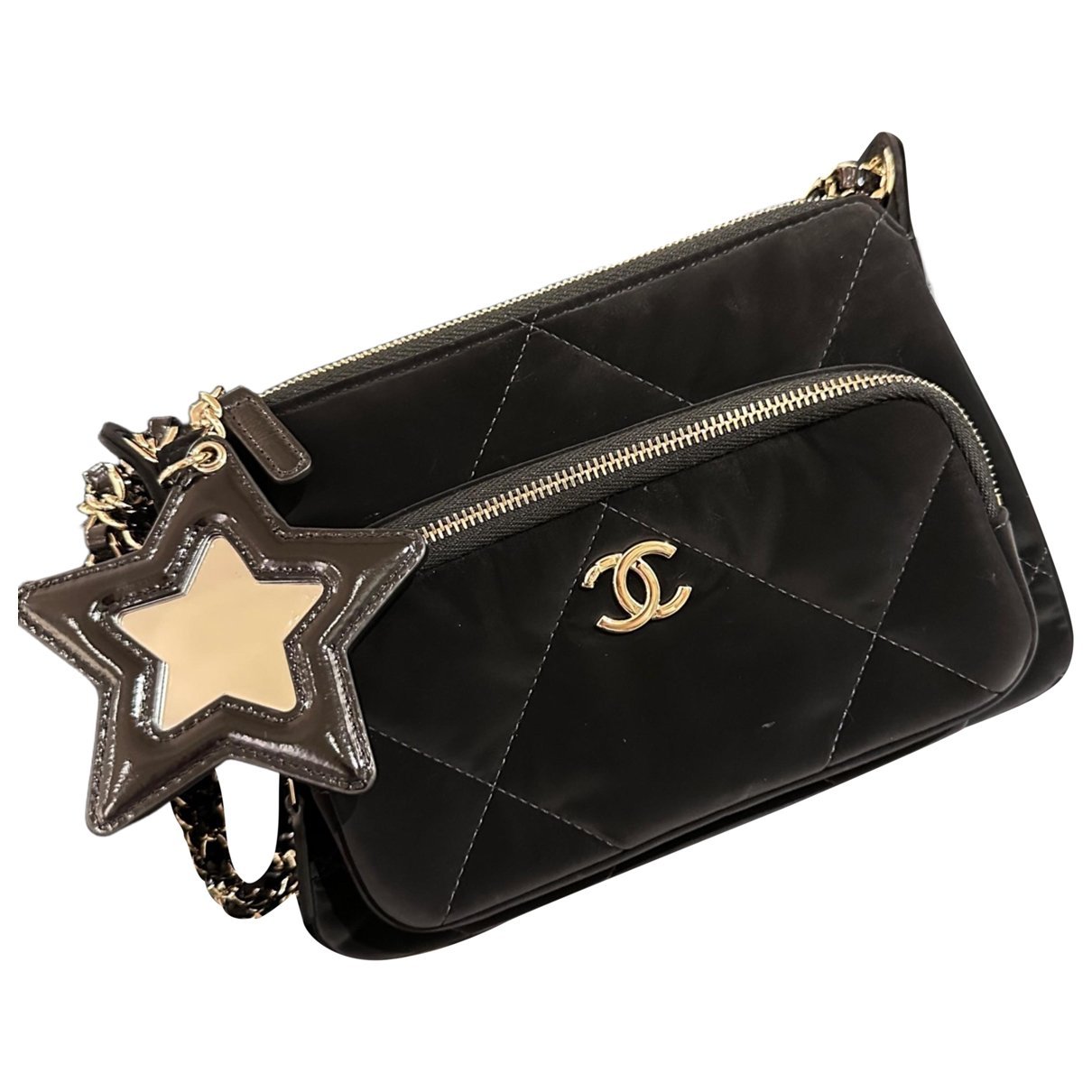 Velvet handbag