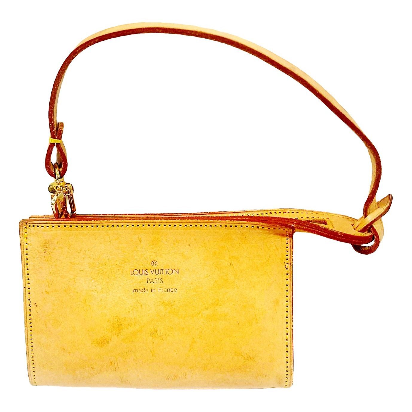 Leather satchel