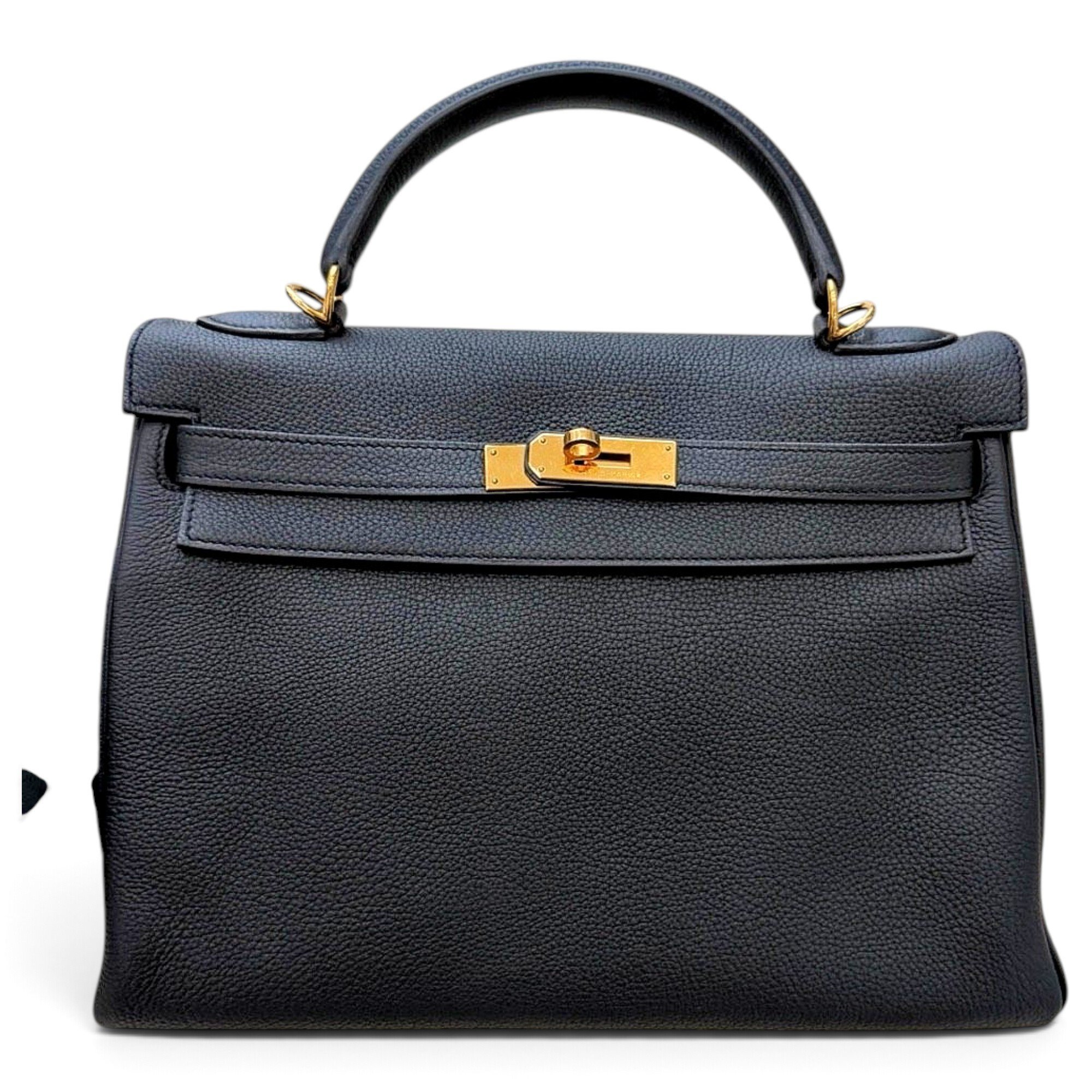 Kelly 32 leather handbag