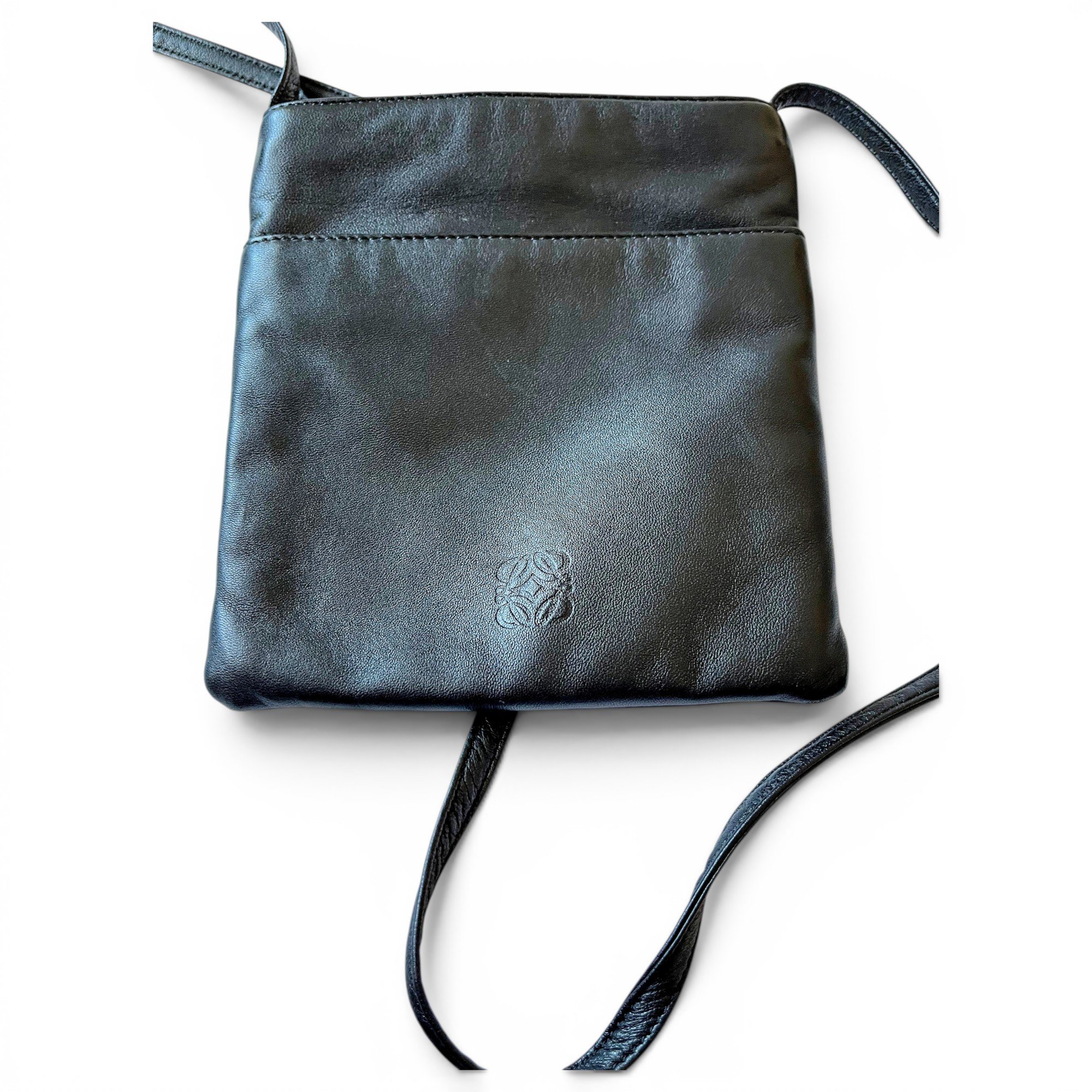 Leather crossbody bag
