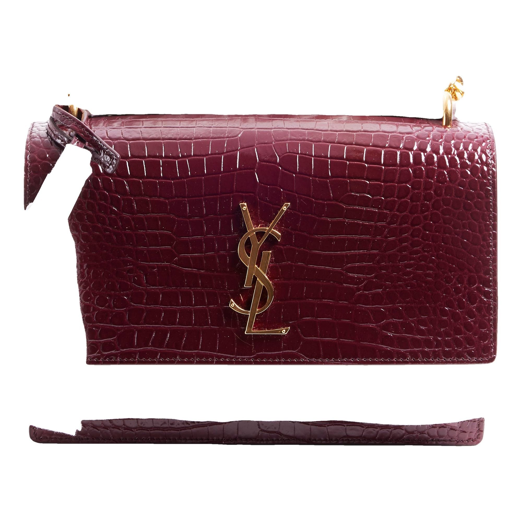Sunset leather handbag