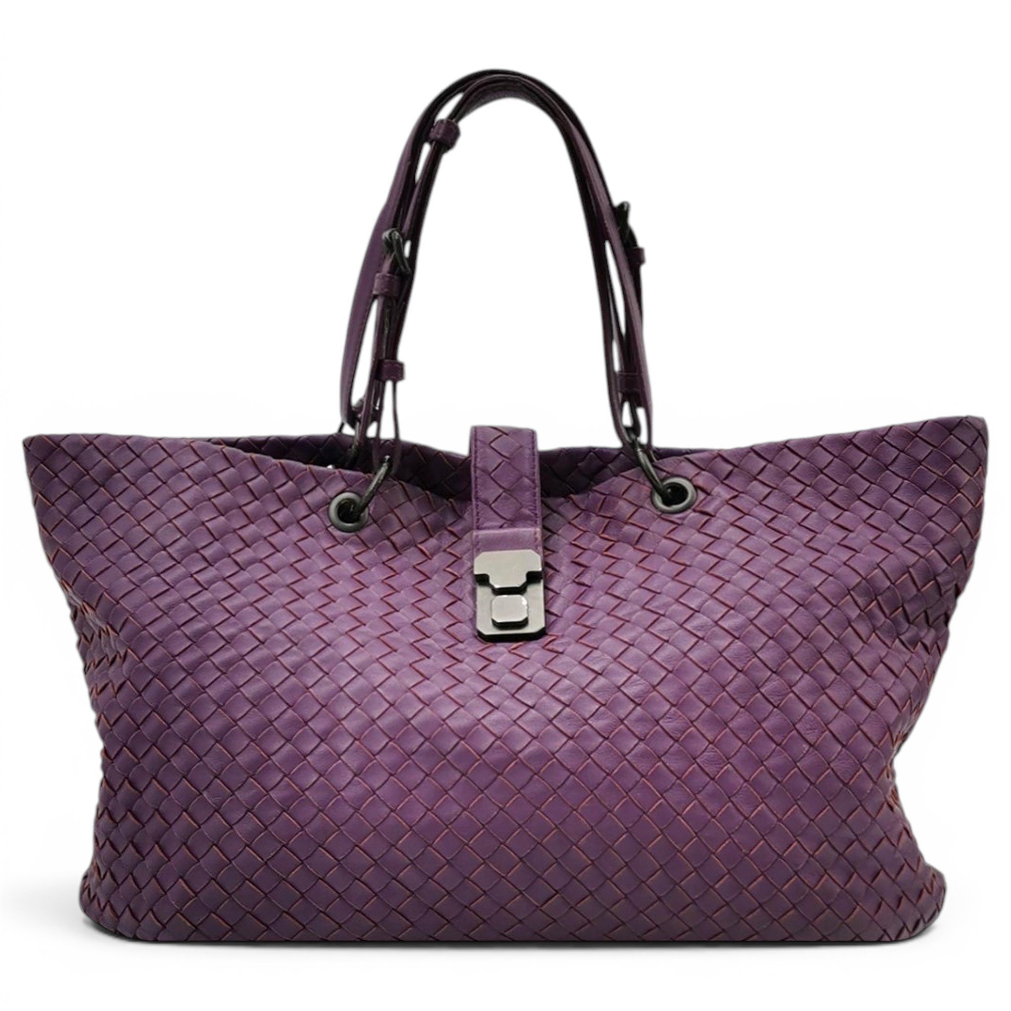 Roma leather handbag