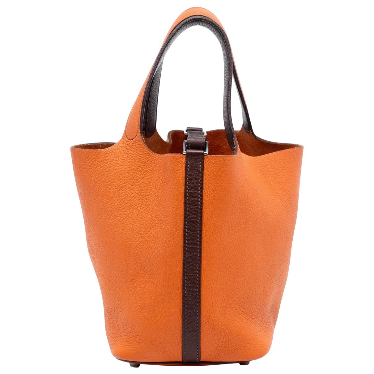 Picotin leather handbag