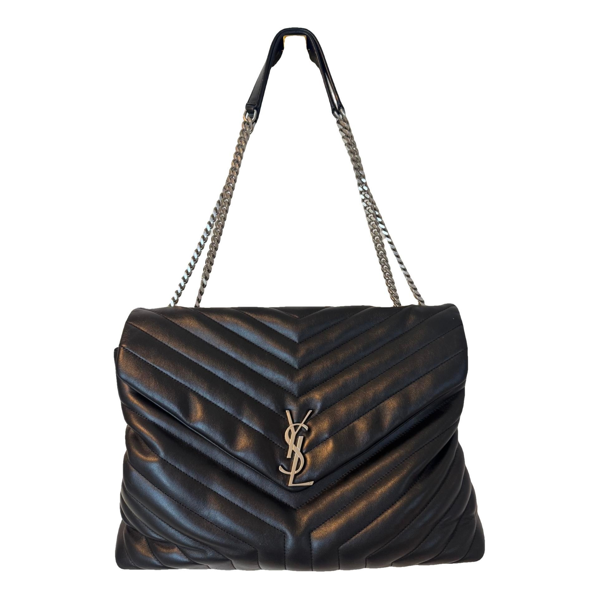 Loulou leather crossbody bag