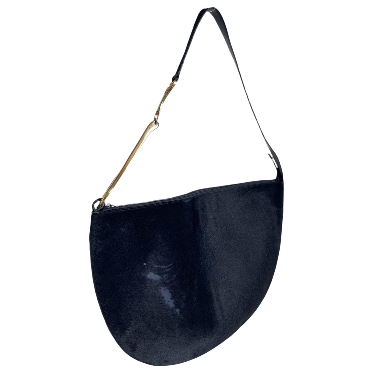 Pony-style calfskin crossbody bag