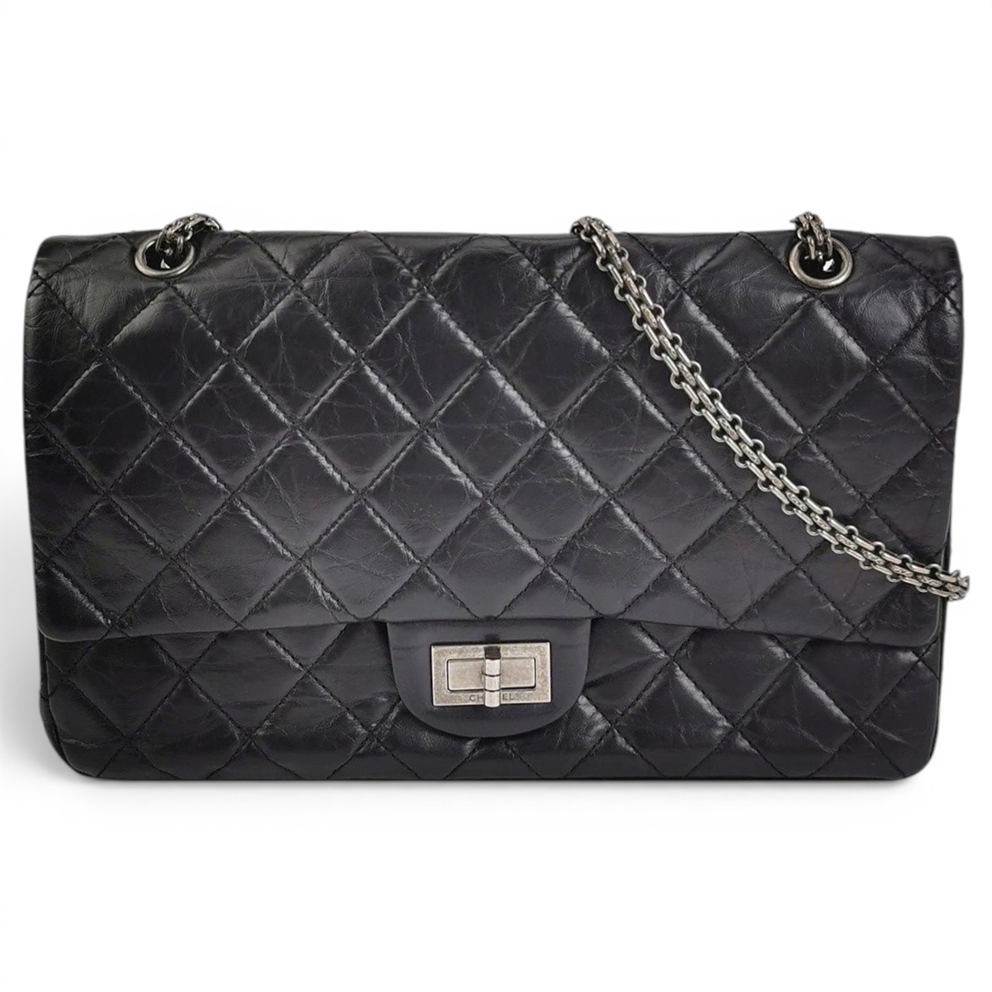 2.55 leather handbag