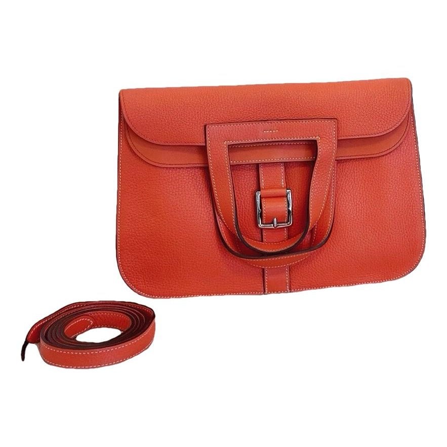 Halzan leather handbag